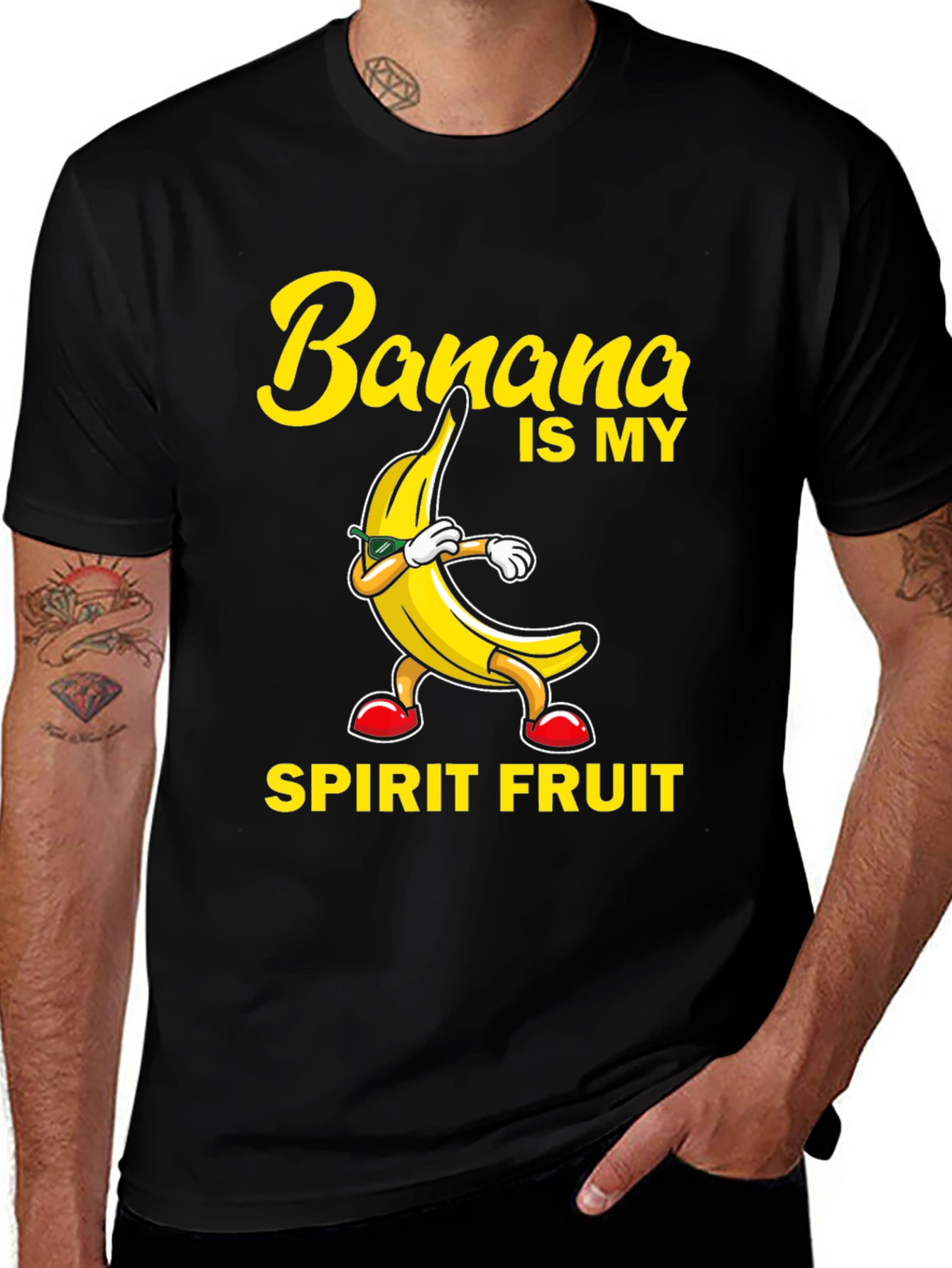 Variant 24 of Banana Spirit Fruit T-Shirt - Funny Novelty Tee