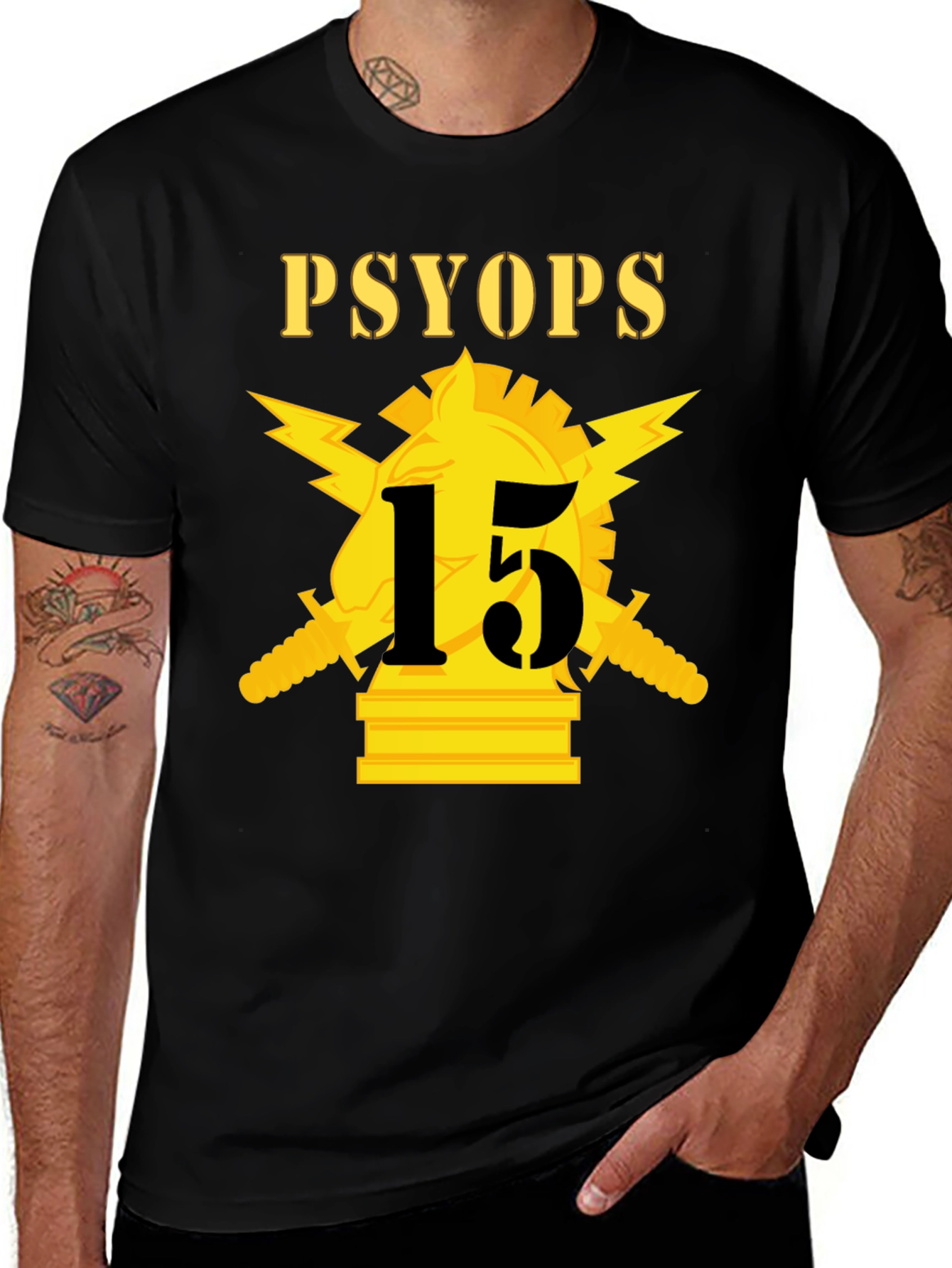 Variant 15 of PSYOPs Graphic T-Shirt - Military Inspired Tee