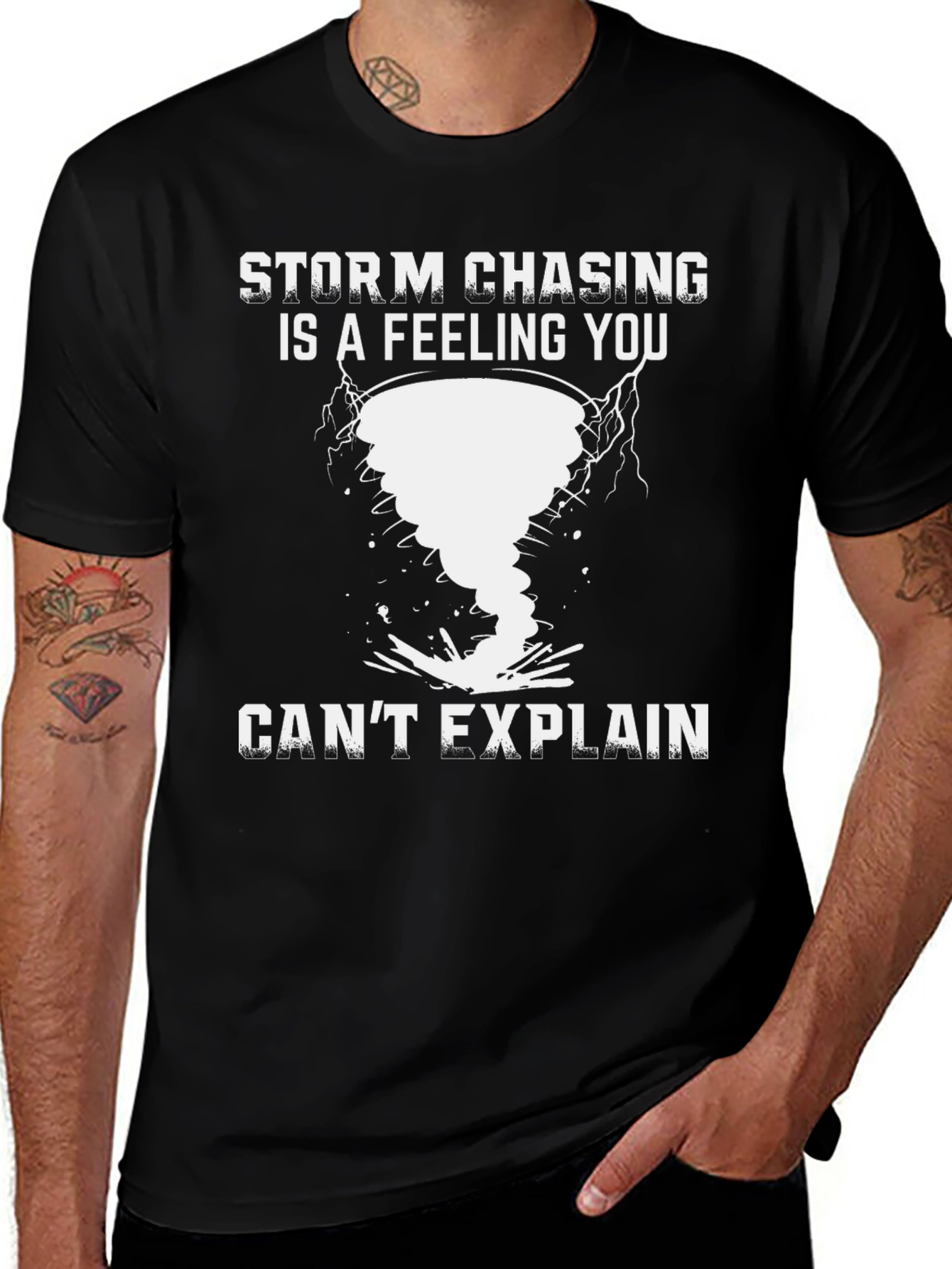 Variant 4 of Storm Chasing Feeling Graphic Tee