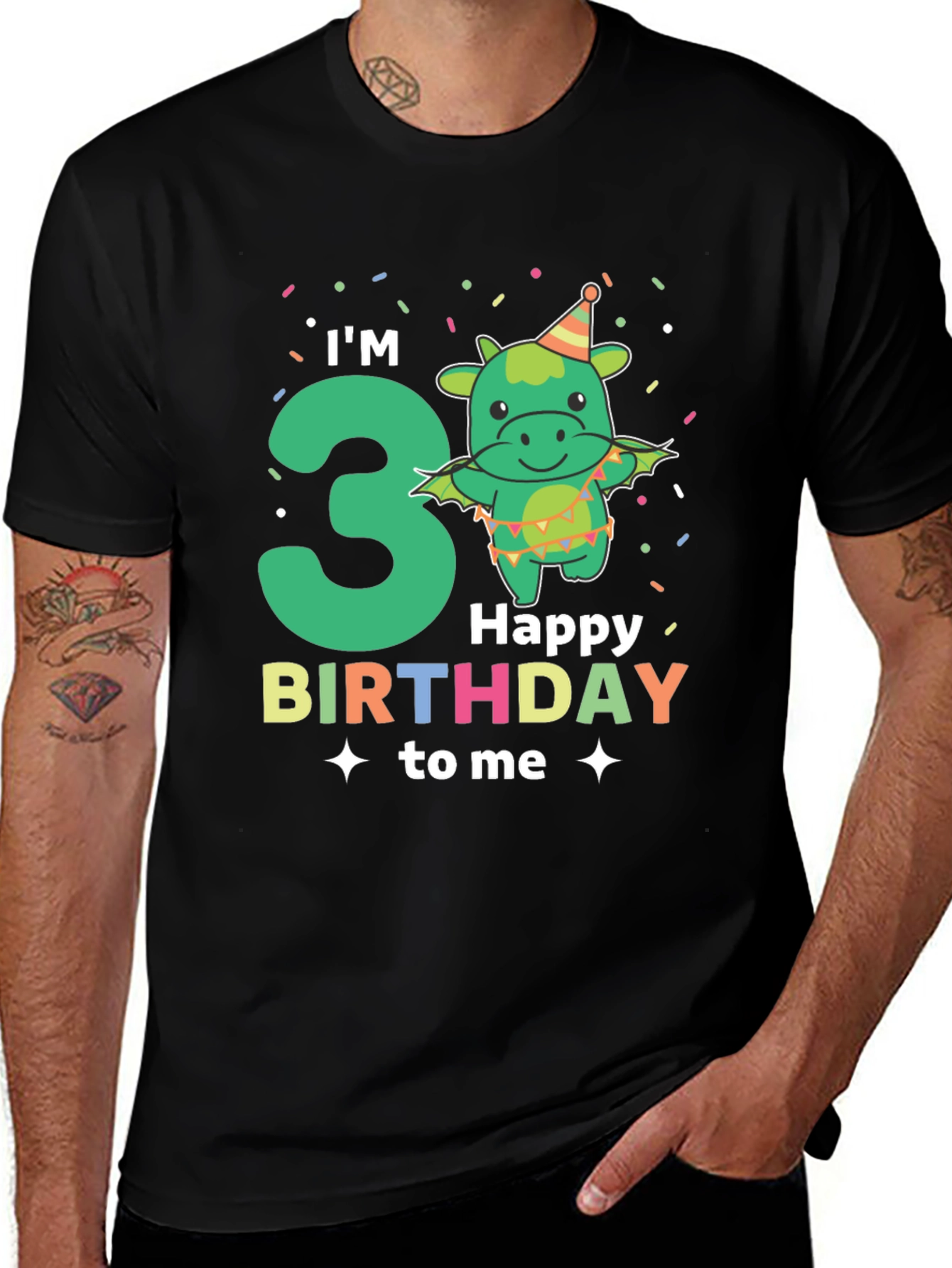 I'm 3 Happy Birthday T-Shirt