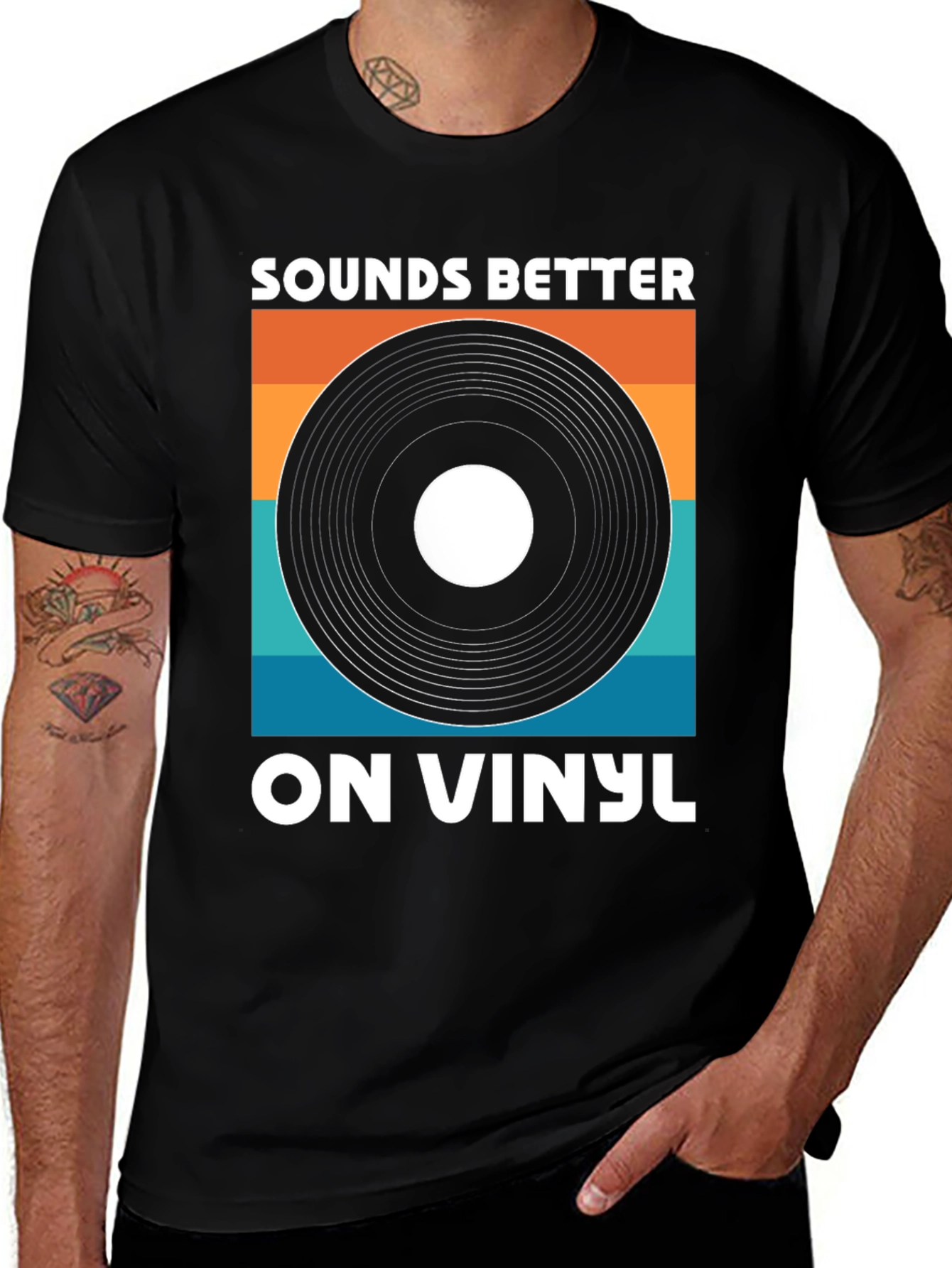 Variant 11 of Sounds Better On Vinyl Graphic Tee