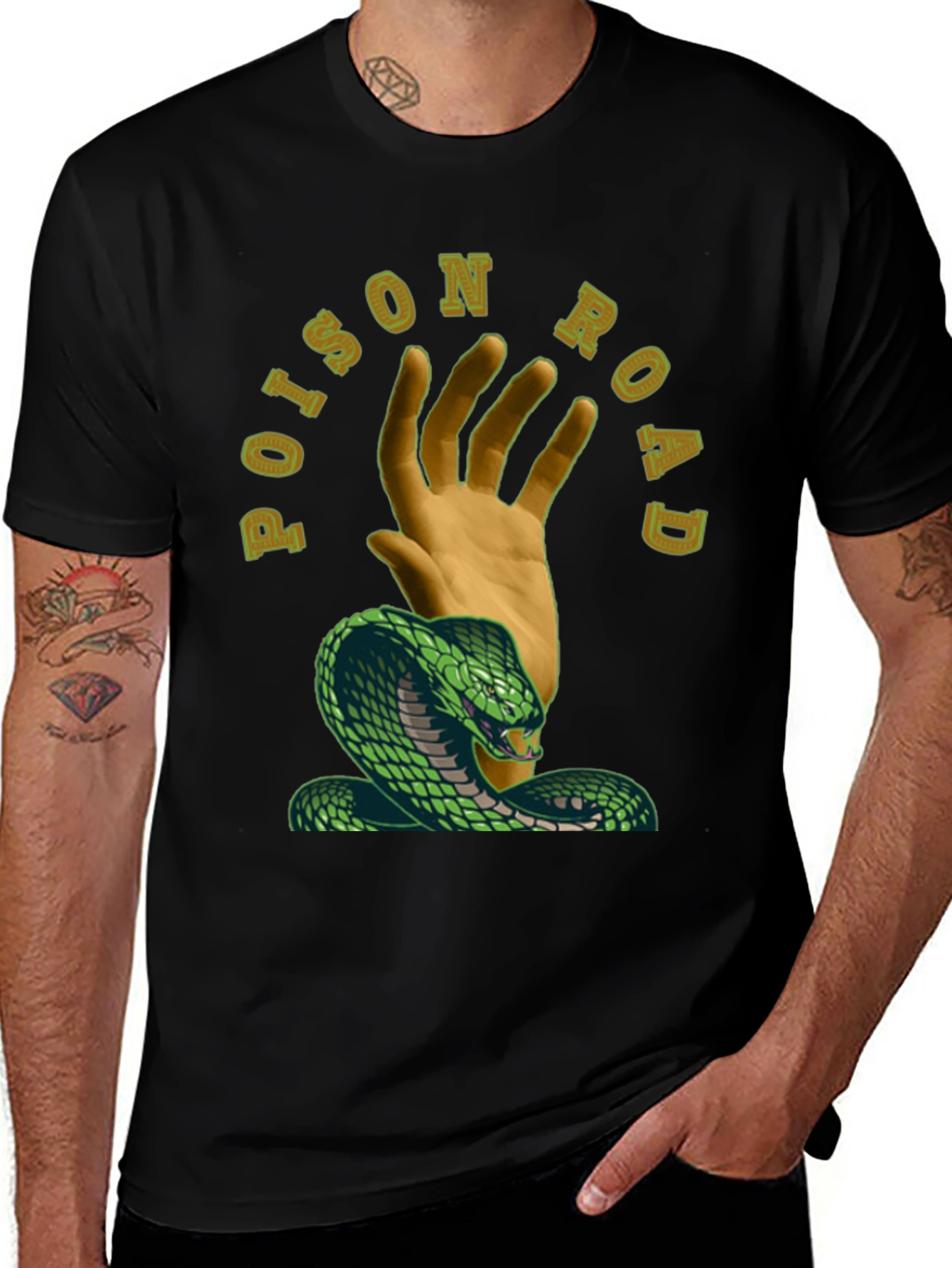 Variant 7 of Poison Road Cobra Graphic Tee