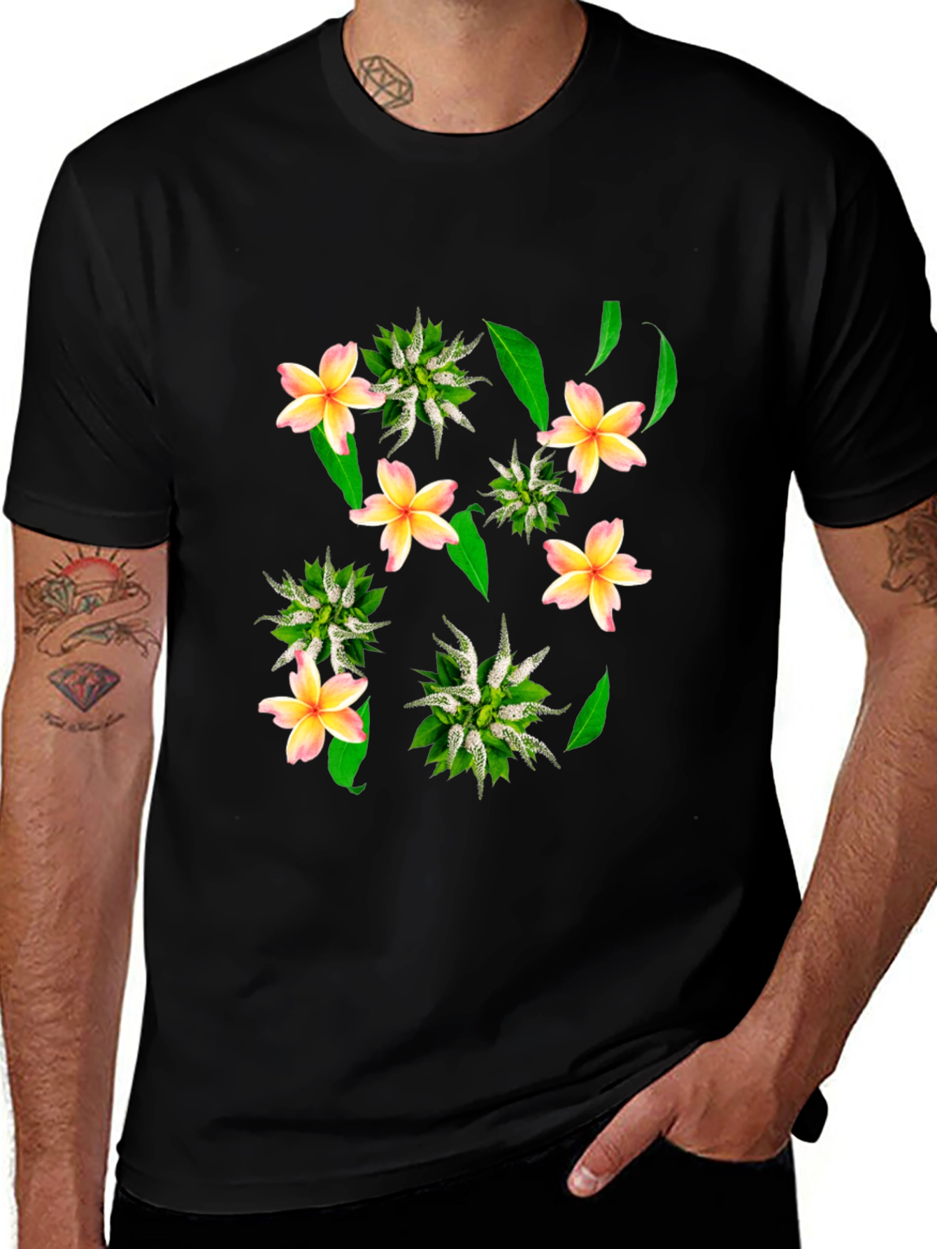 Variant 13 of Floral Print T-Shirt