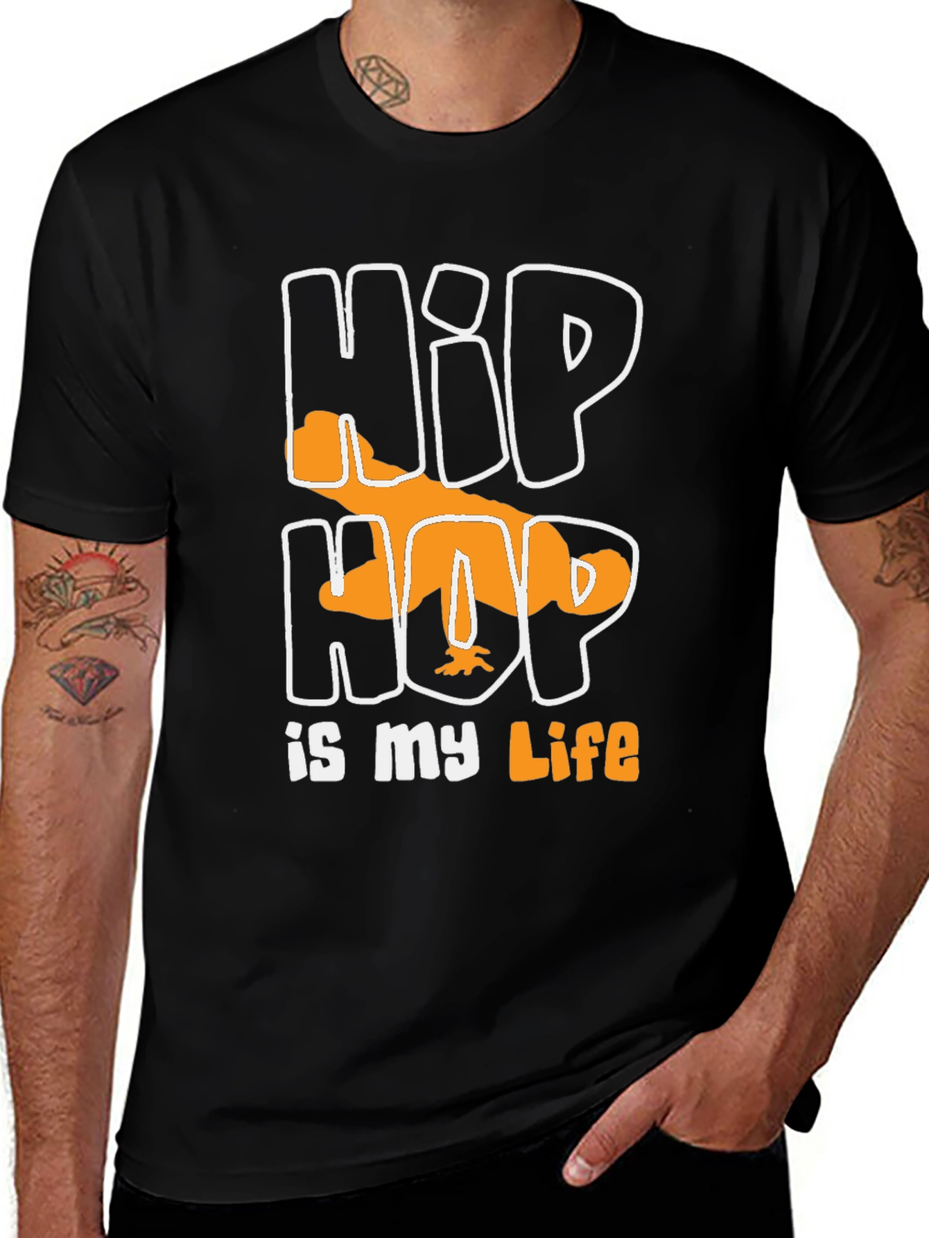 Variant 27 of Hip Hop is My Life Graphic Tee