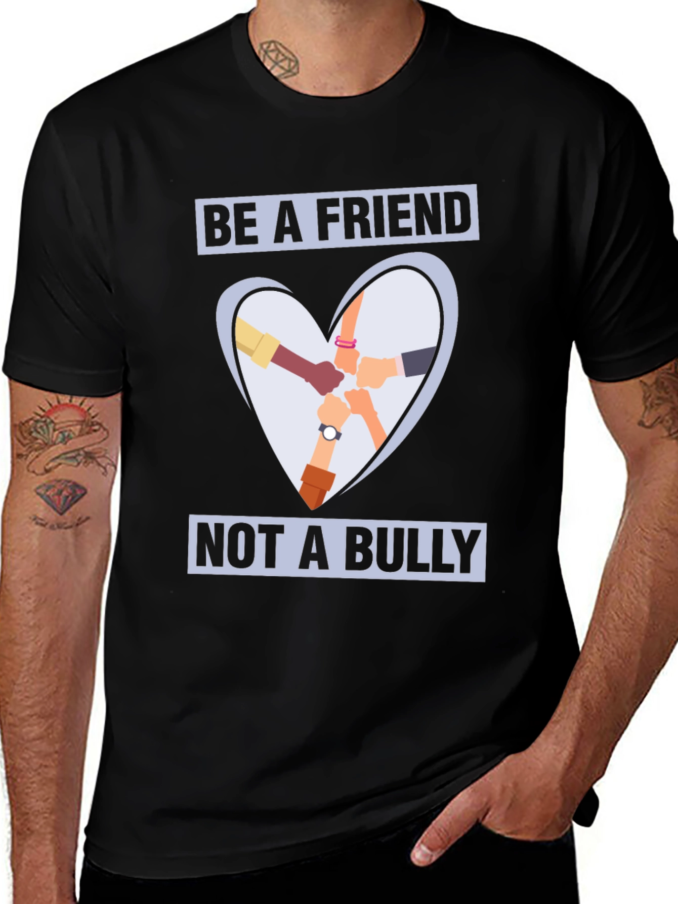 Variant 4 of Be A Friend T-Shirt Anti Bullying Tee