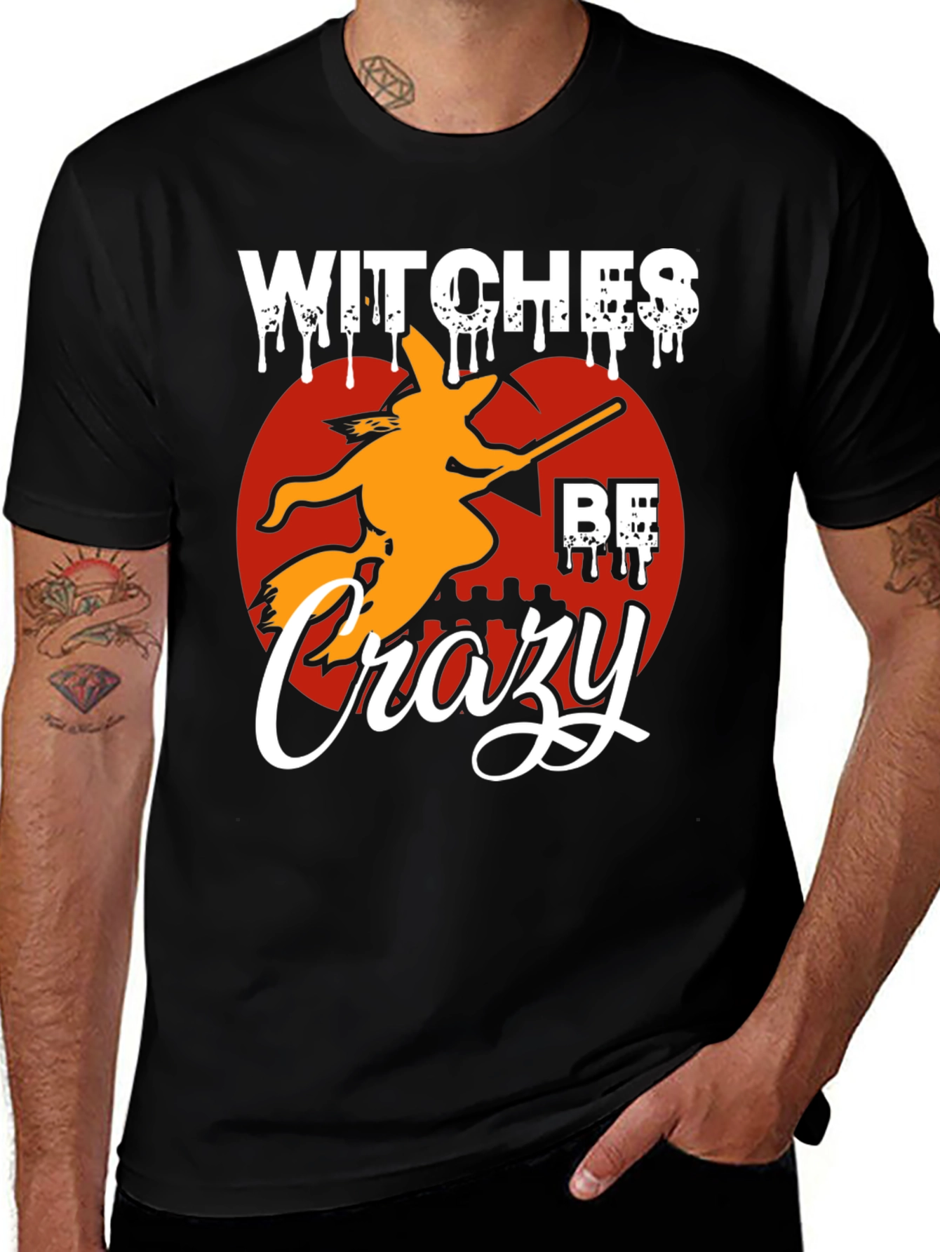 Variant 16 of Witches Be Crazy Halloween T-Shirt