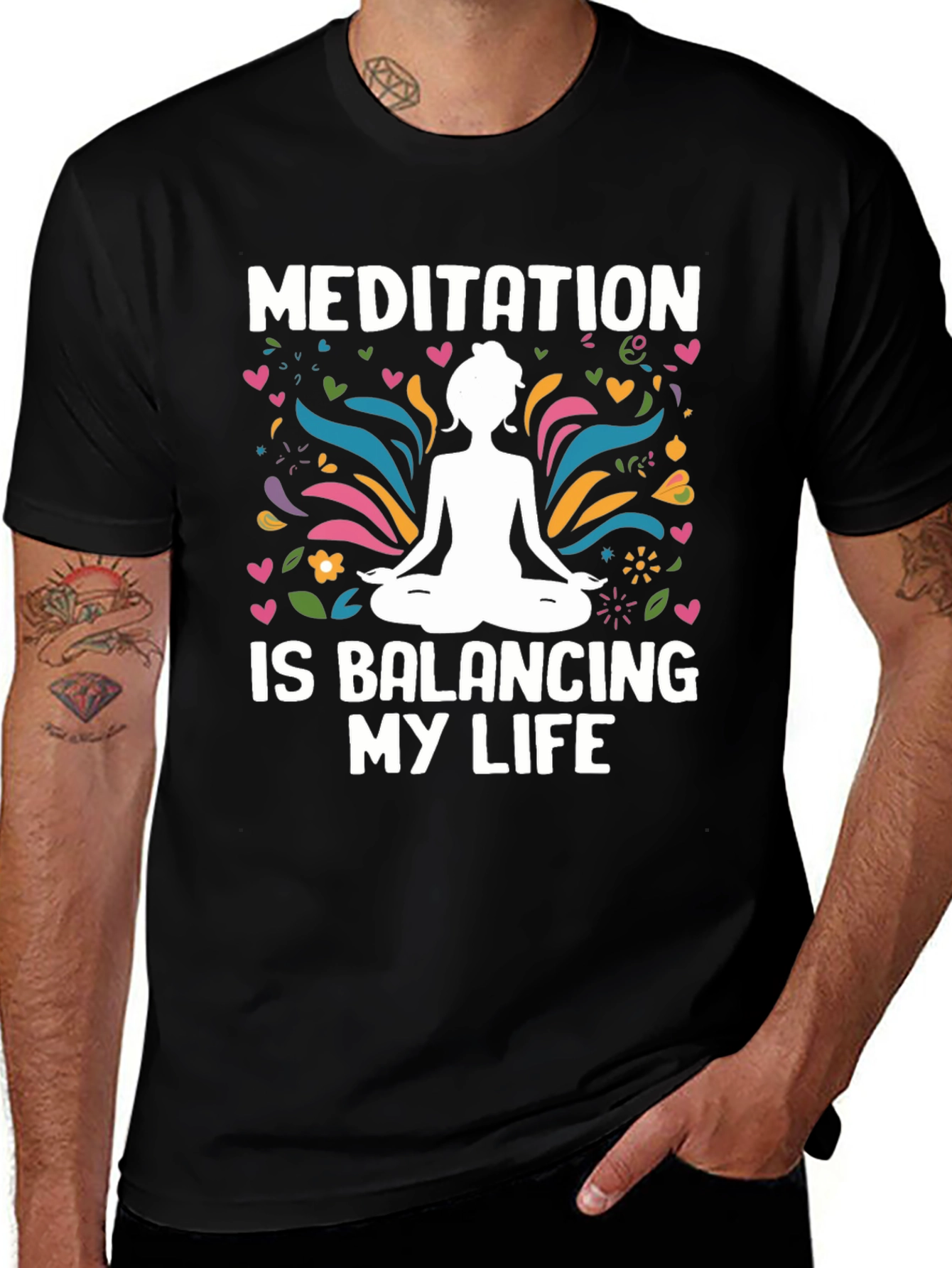 Variant 13 of Meditation is Balancing My Life T-Shirt