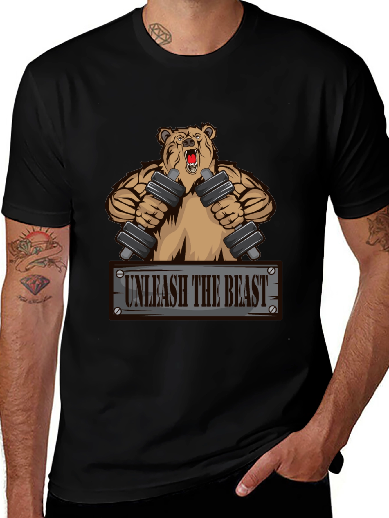 Variant 25 of Unleash The Beast Graphic T-Shirt