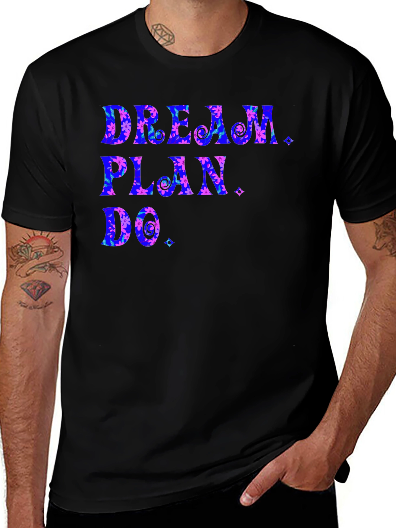 Variant 20 of Dream Plan Do Graphic Tee - Inspiring Motivation Shirt
