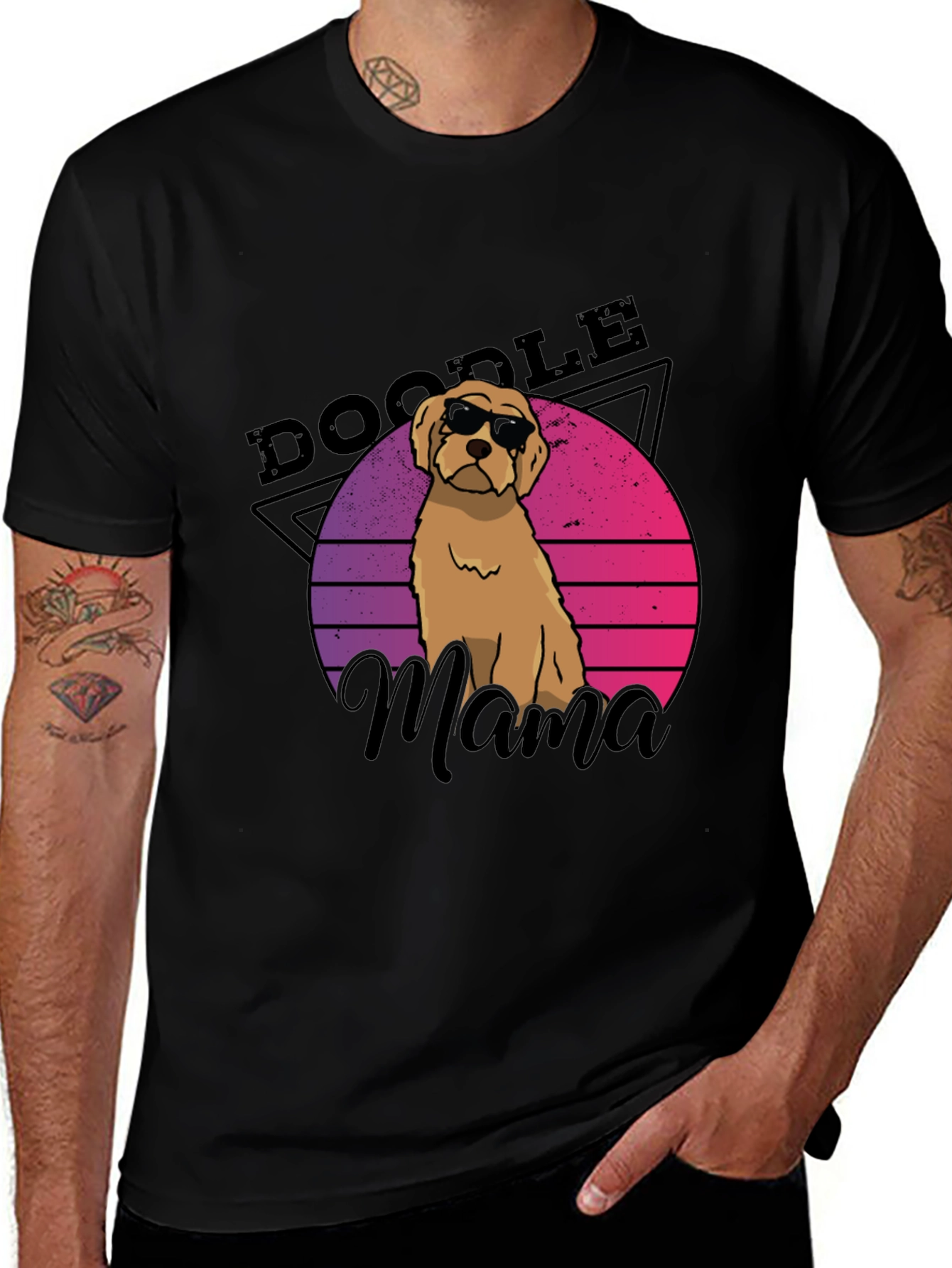 Variant 21 of Doodle Mama Dog T-Shirt