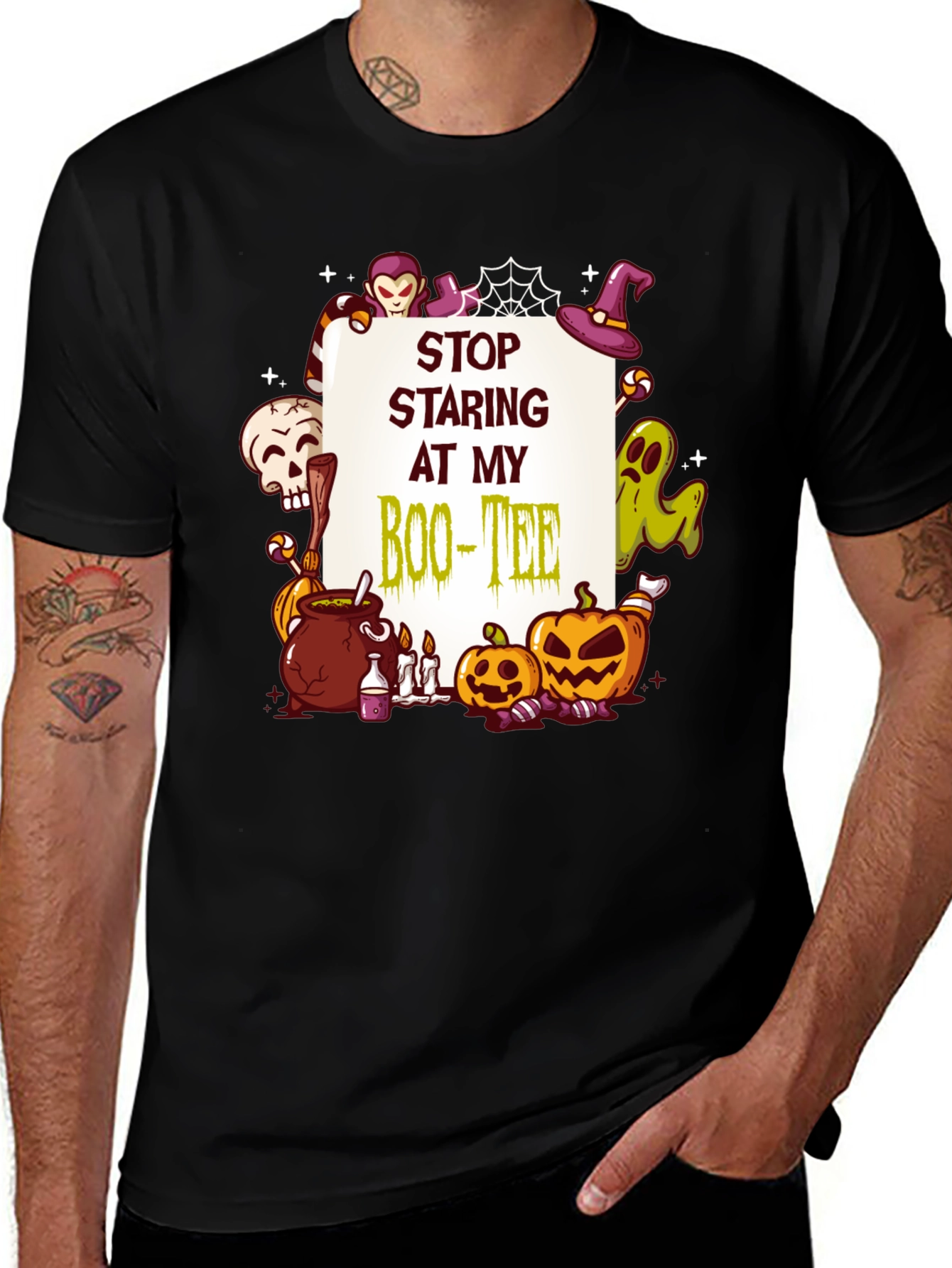 Halloween Boo-Tee T-Shirt - Spooky Season Apparel
