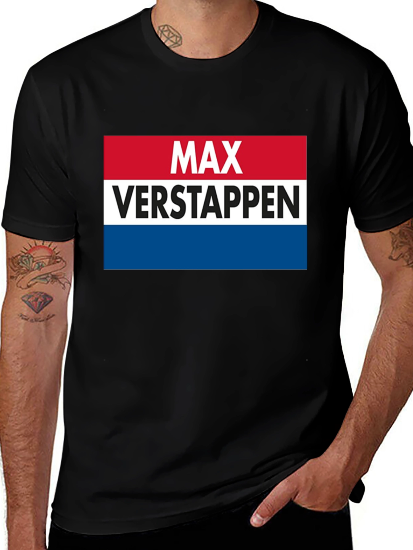 Max Verstappen Graphic Tee - Motorsport Fan Shirt