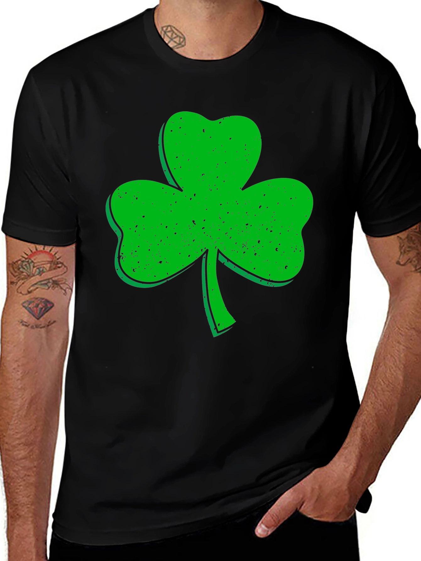 Variant 12 of Shamrock Graphic Tee - St. Patrick's Day Apparel