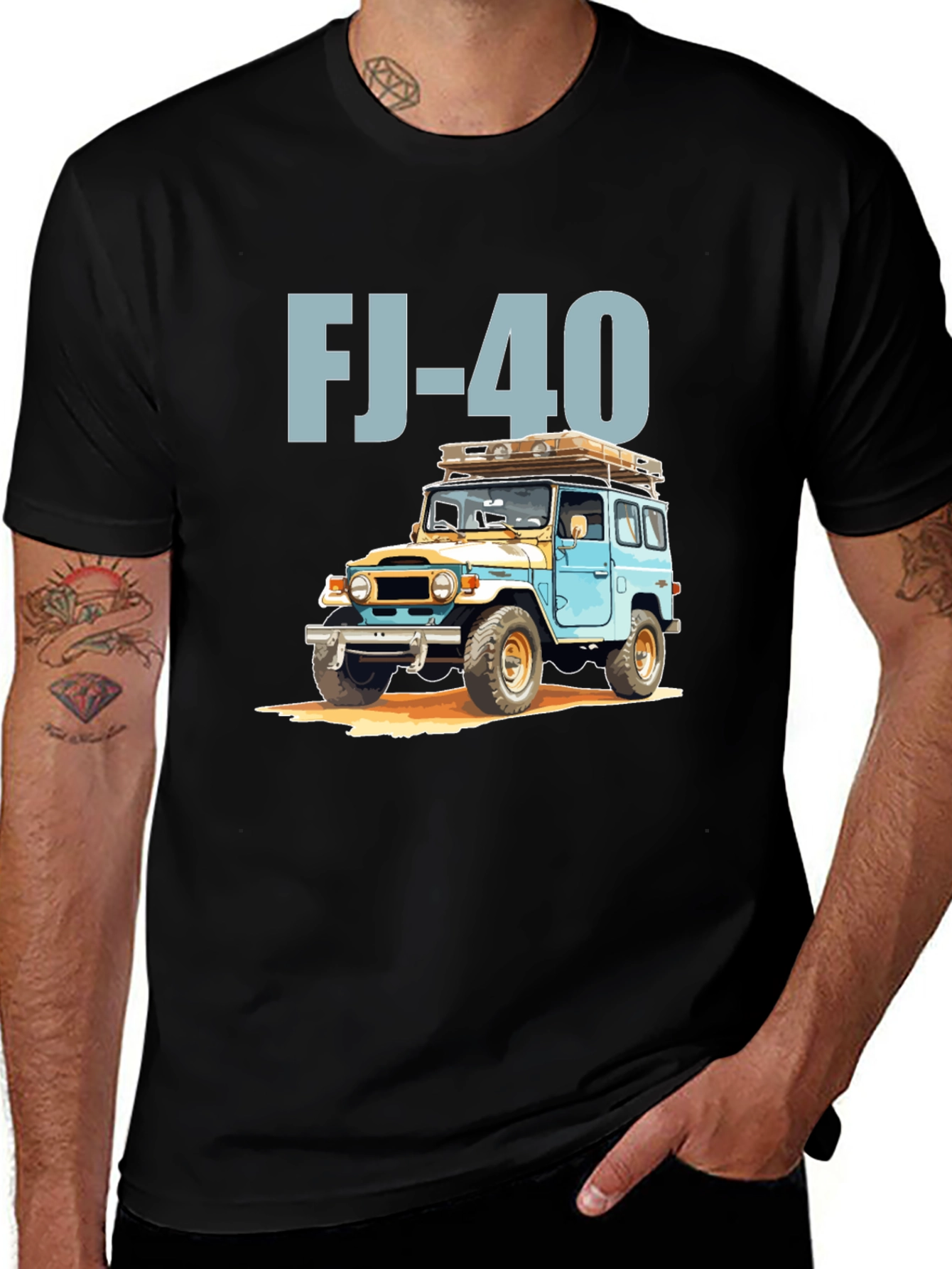 FJ-40 Graphic Tee - Classic Off-Road Style
