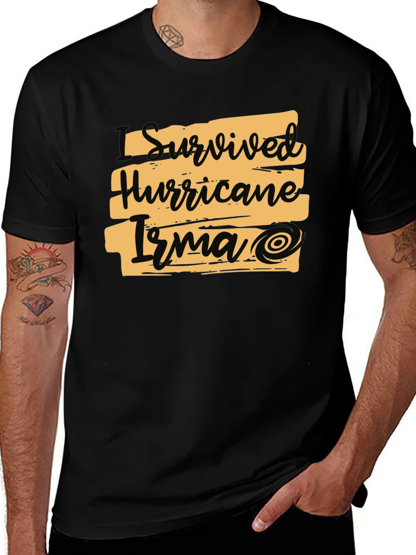 Variant 10 of I Survived Hurricane Irma T-Shirt