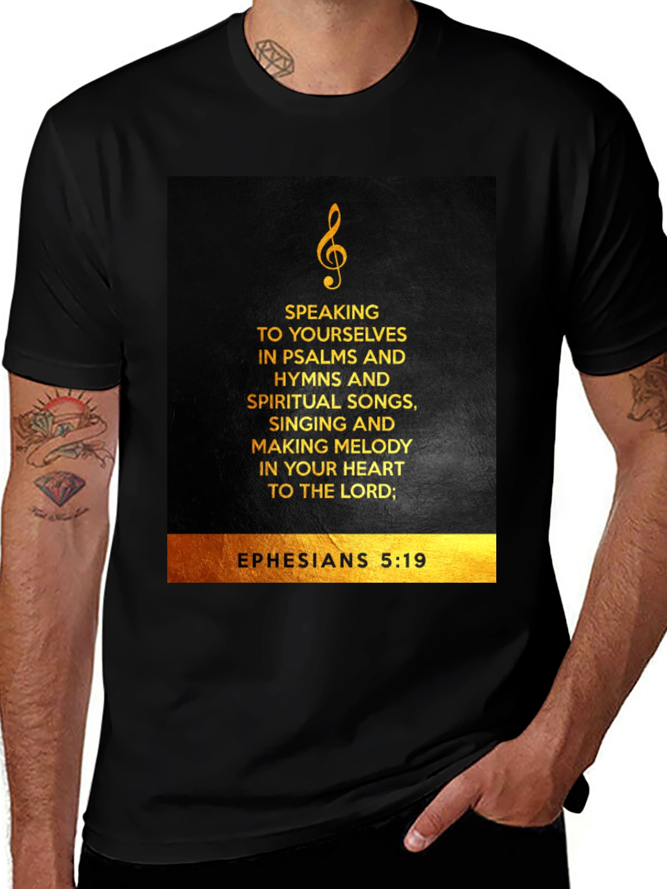 Ephesians 5:19 Christian T-Shirt