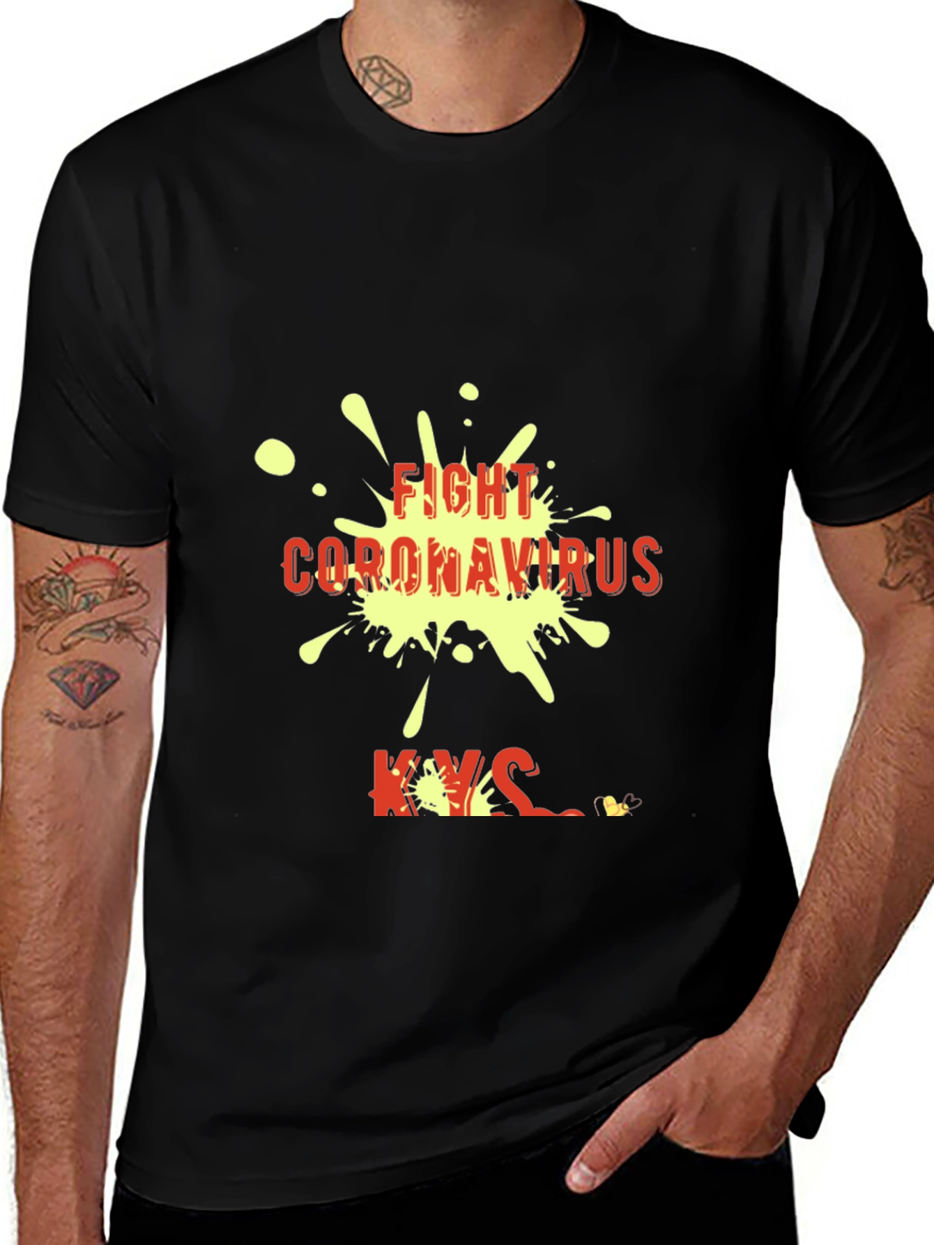 Variant 23 of Fight Coronavirus T-Shirt