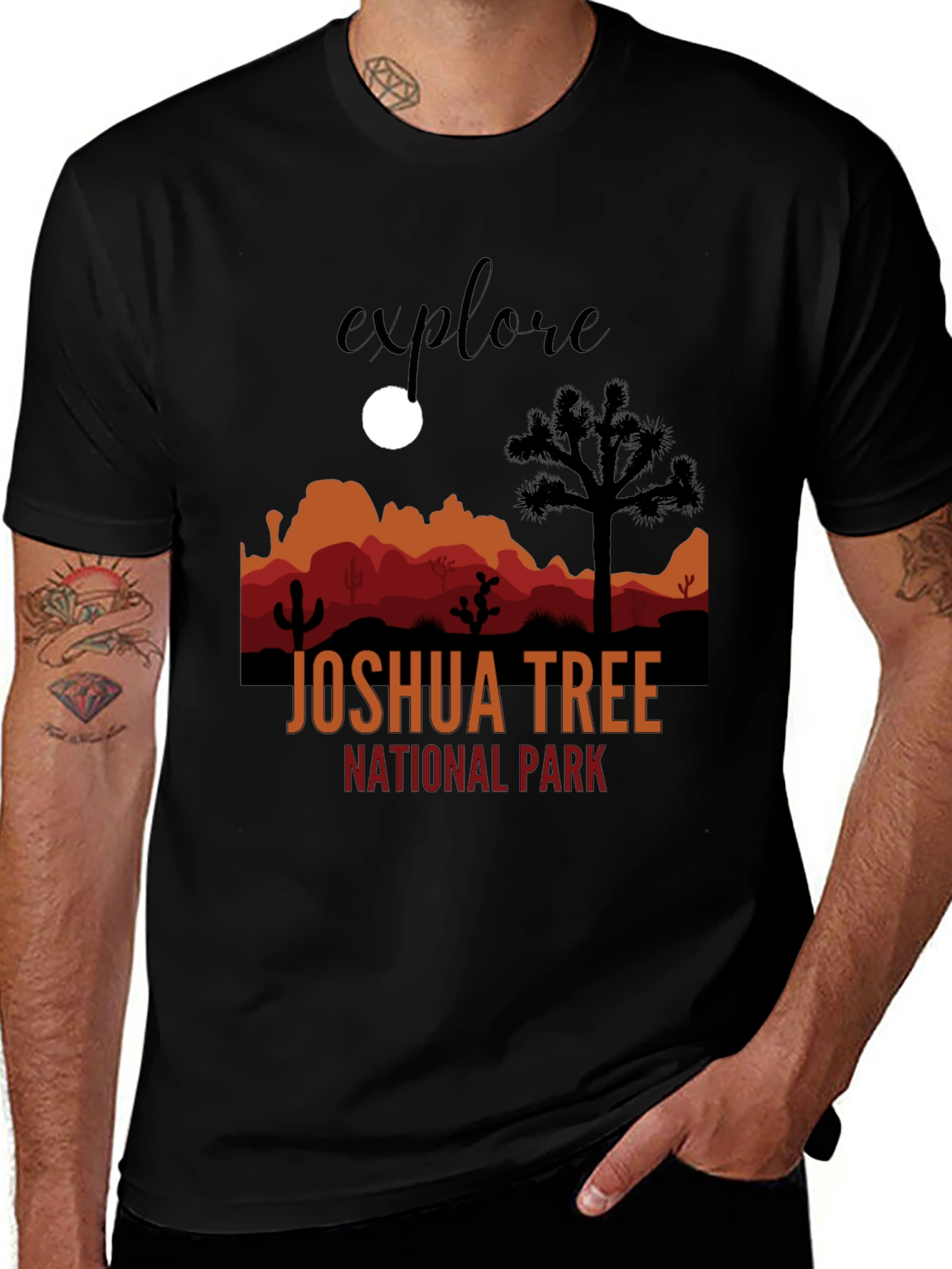 Variant 23 of Joshua Tree National Park Explore T-Shirt