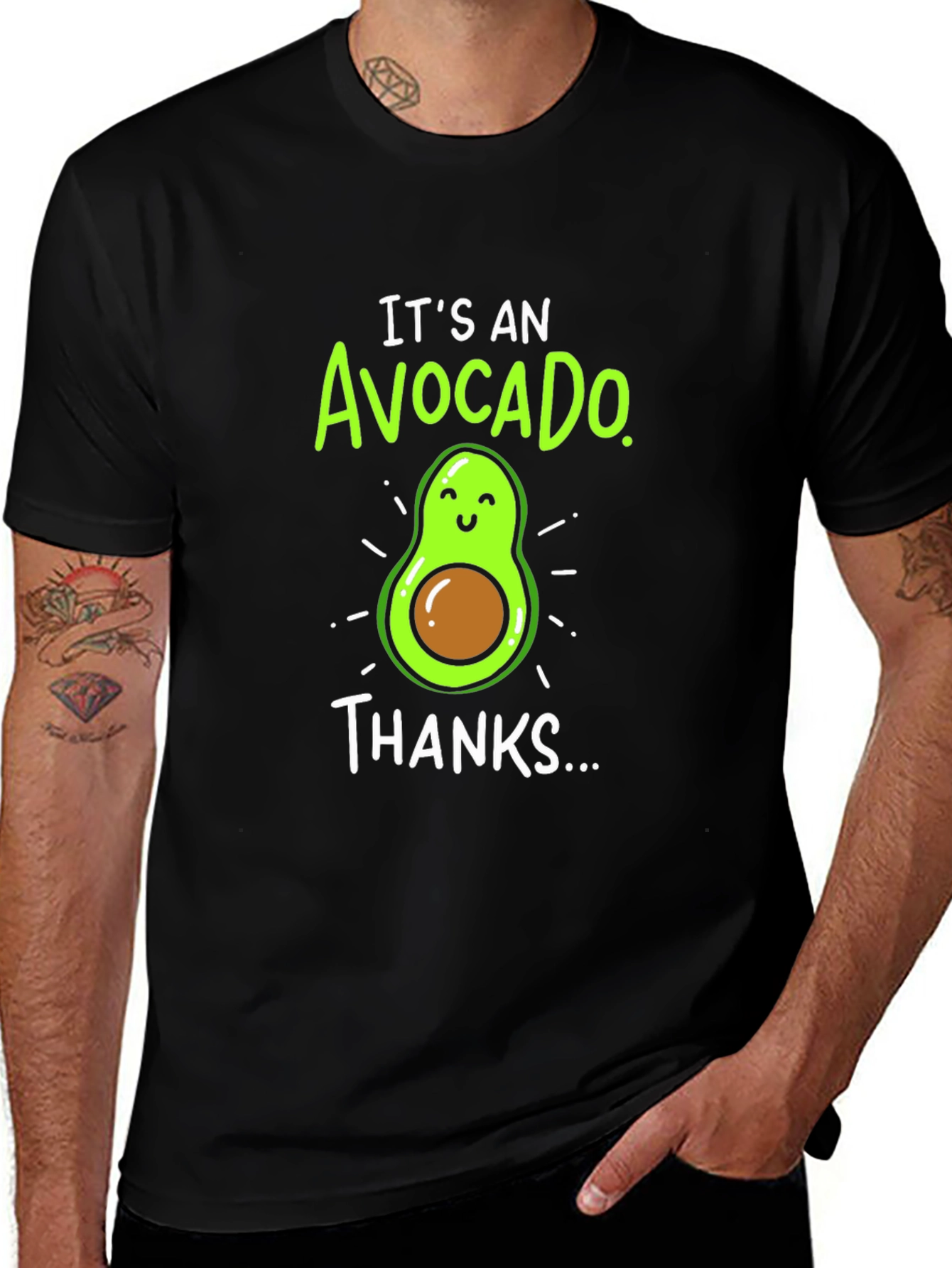 Variant 17 of It's An Avocado. Thanks! T-Shirt