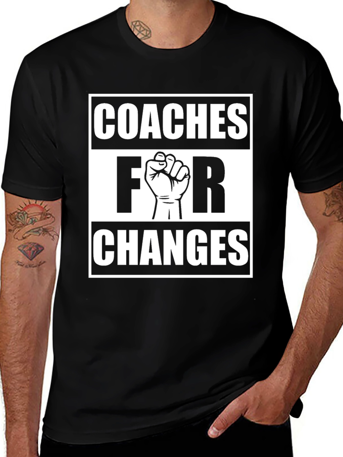 Variant 2 of Coaches for Changes Graphic T-Shirt