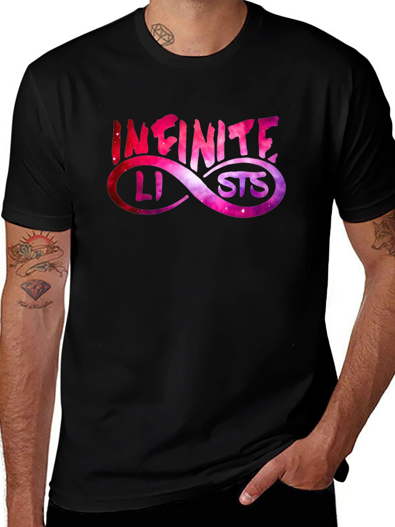 Variant 17 of Infinite LI STS Galaxy T-Shirt