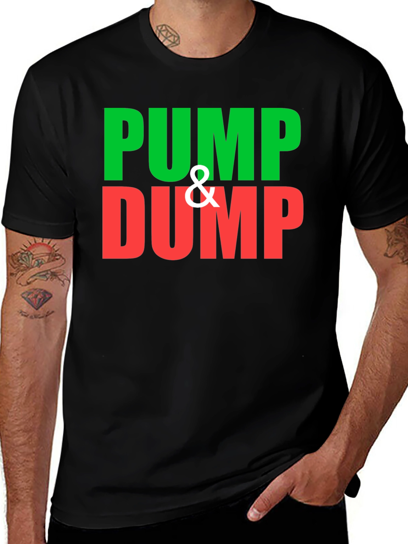 Variant 3 of Pump and Dump Funny T-Shirt