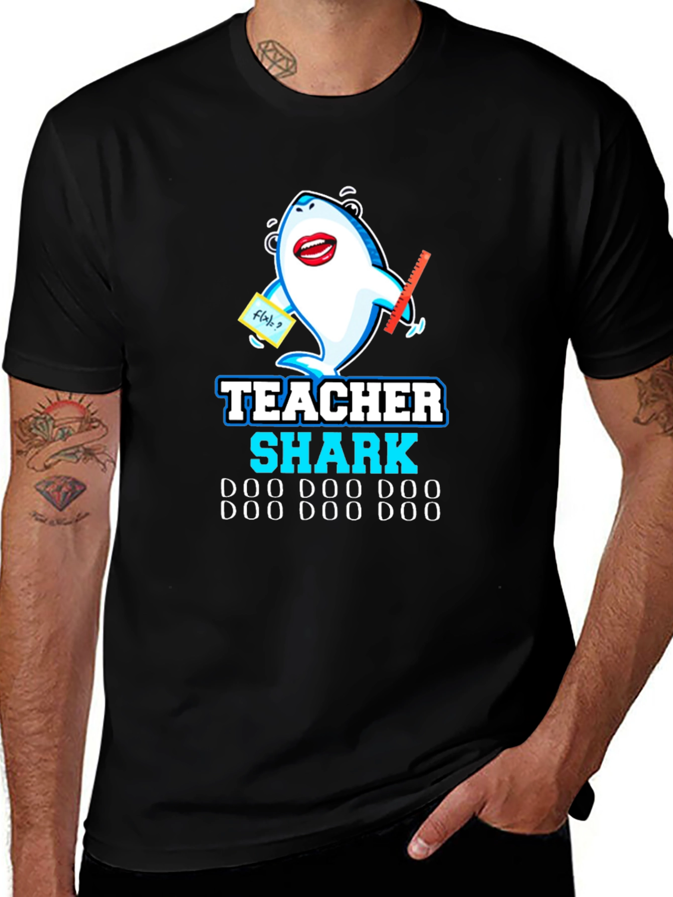 Variant 28 of Teacher Shark Doo Doo T-Shirt