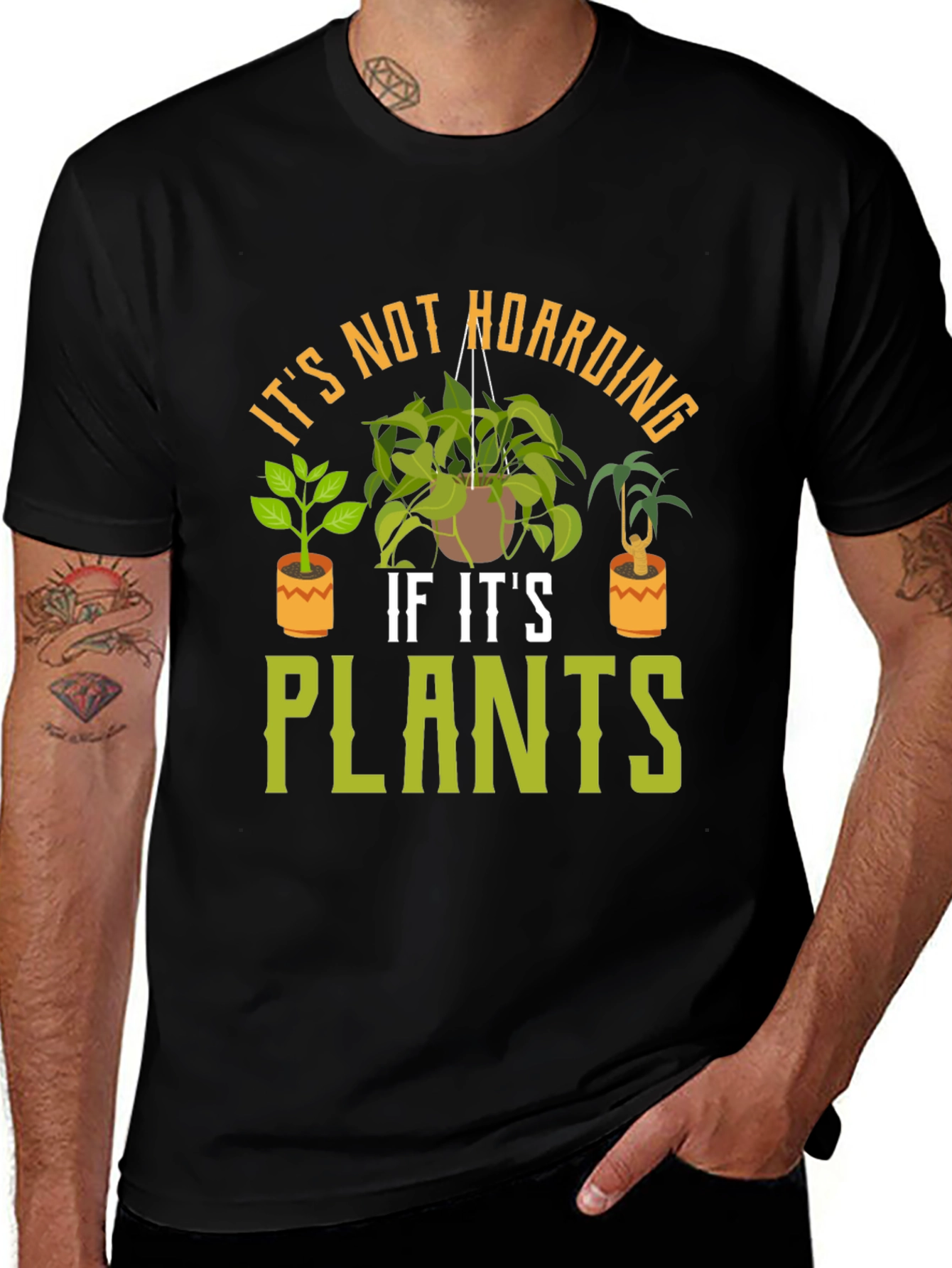 Variant 12 of It's Not Hoarding If It's Plants Graphic Tee