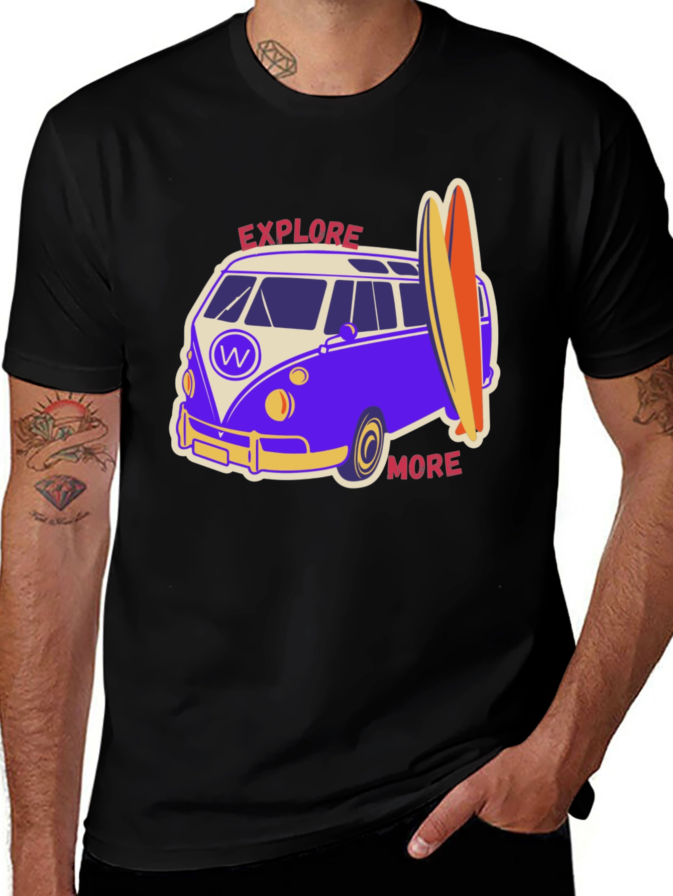 Explore More Surf Van Graphic Tee