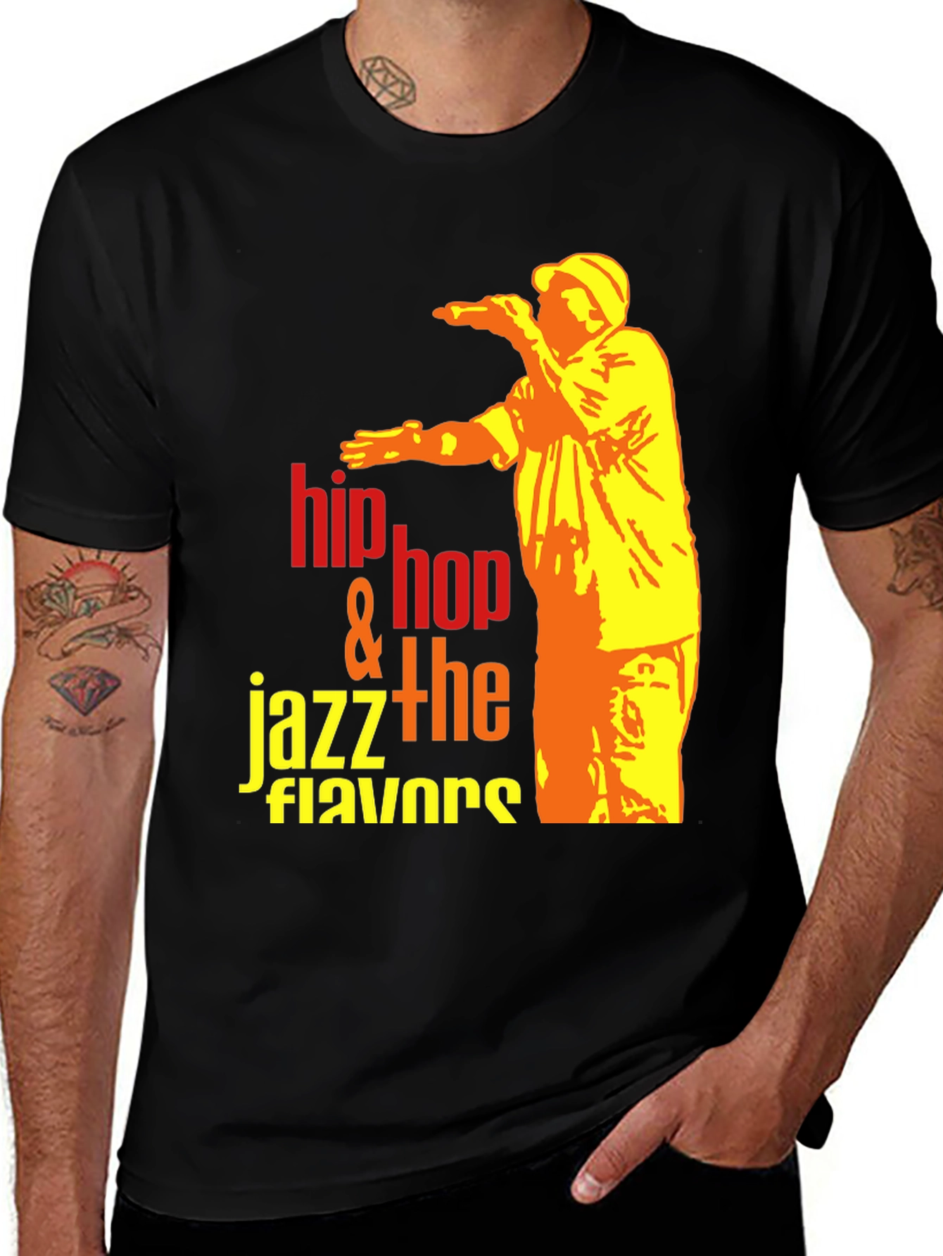 Variant 18 of Hip Hop Jazz Flavors Graphic T-Shirt