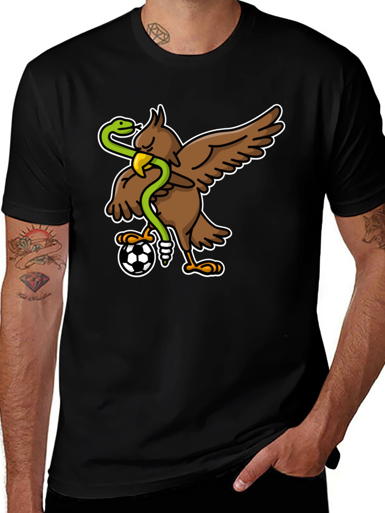 Variant 15 of Eagle Snake Soccer T-Shirt
