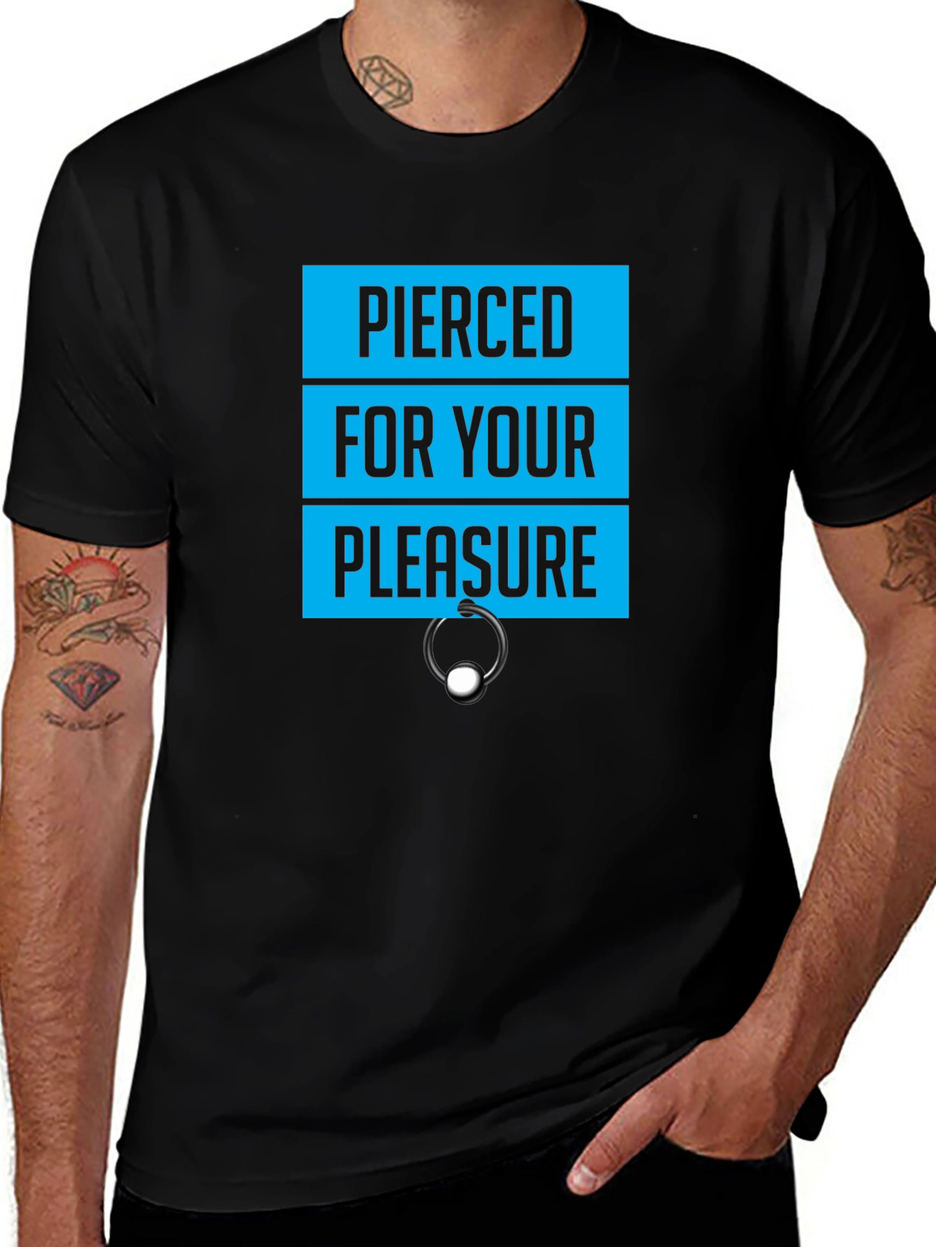 Variant 25 of Pierced For Your Pleasure Graphic T-Shirt