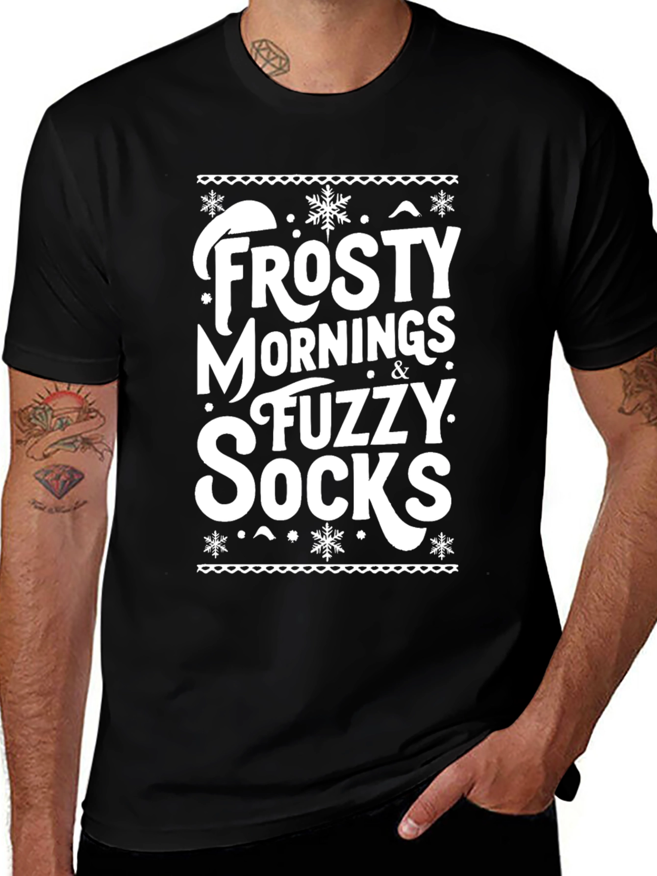 Frosty Mornings & Fuzzy Socks Graphic Tee