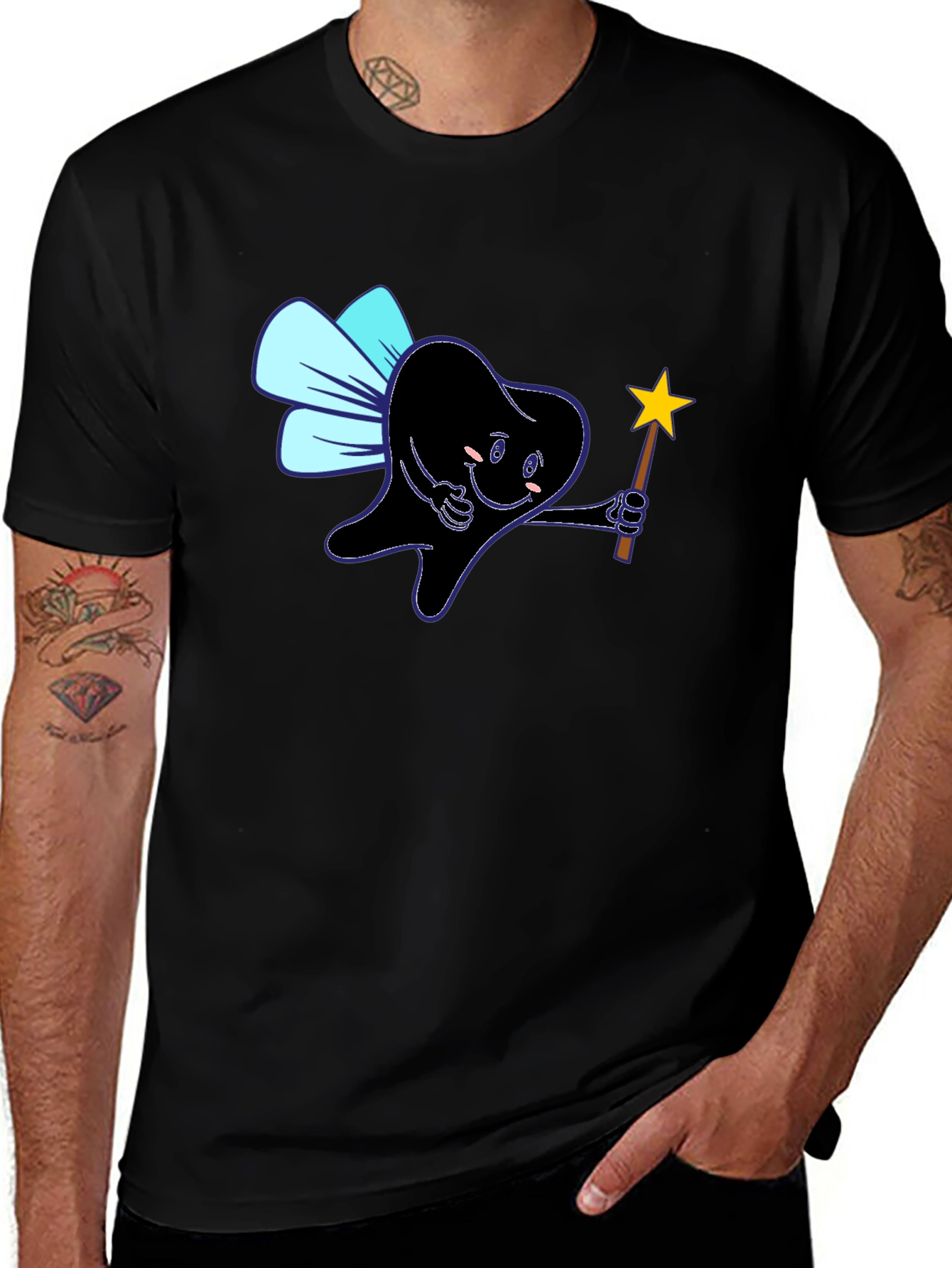 Variant 2 of Tooth Fairy T-Shirt - Fun Dentist Tee