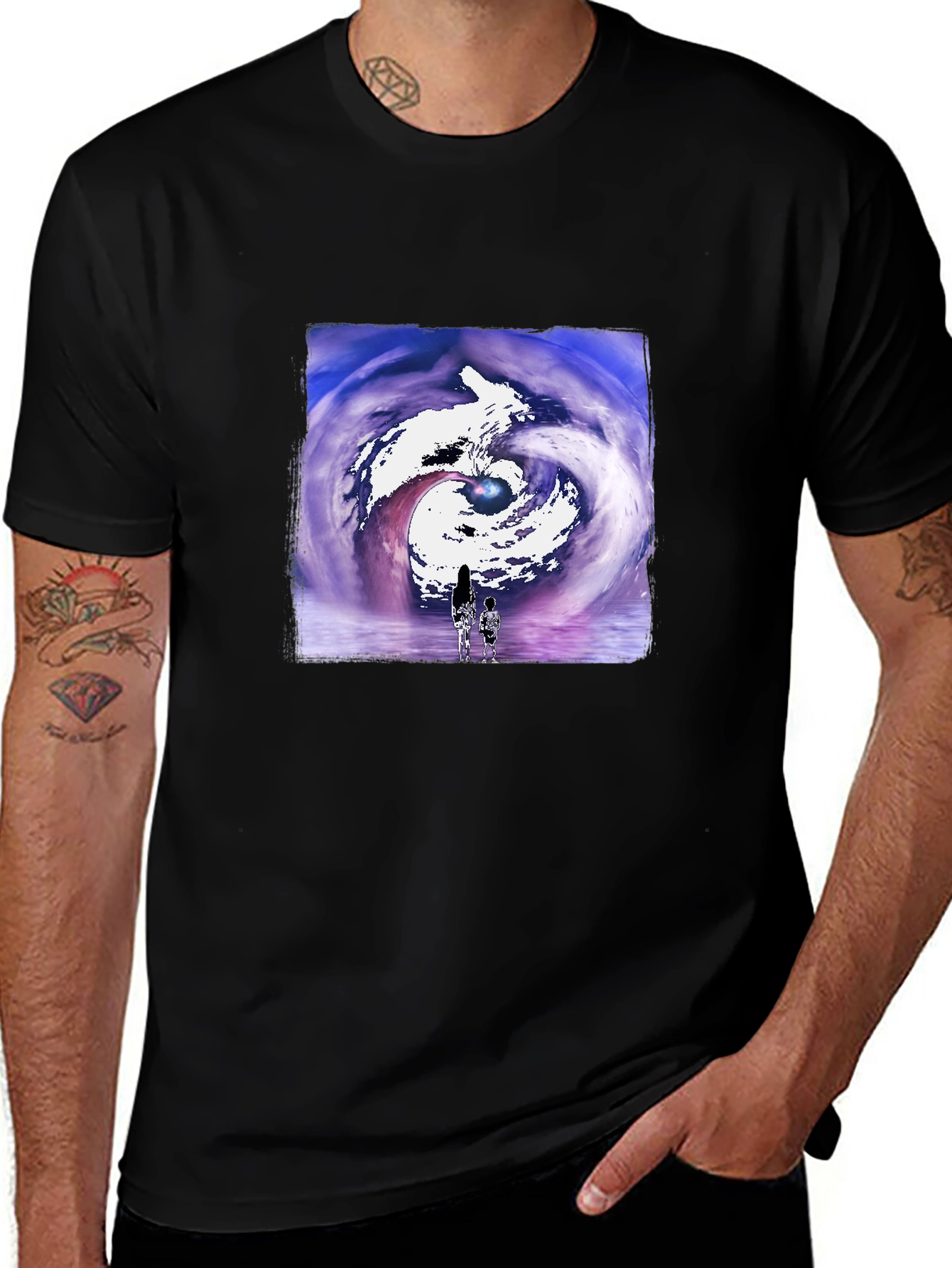 Variant 27 of Artistic Vortex Graphic T-Shirt