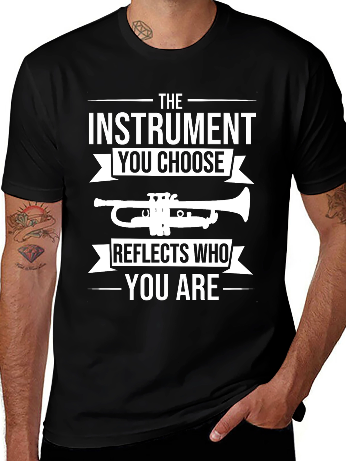 Variant 26 of Musical Instrument T-Shirt - Reflects Who You Are