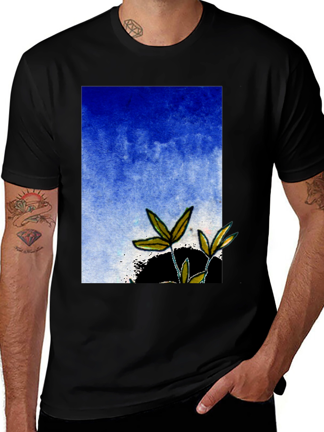 Variant 5 of Nature Inspired Graphic Tee
