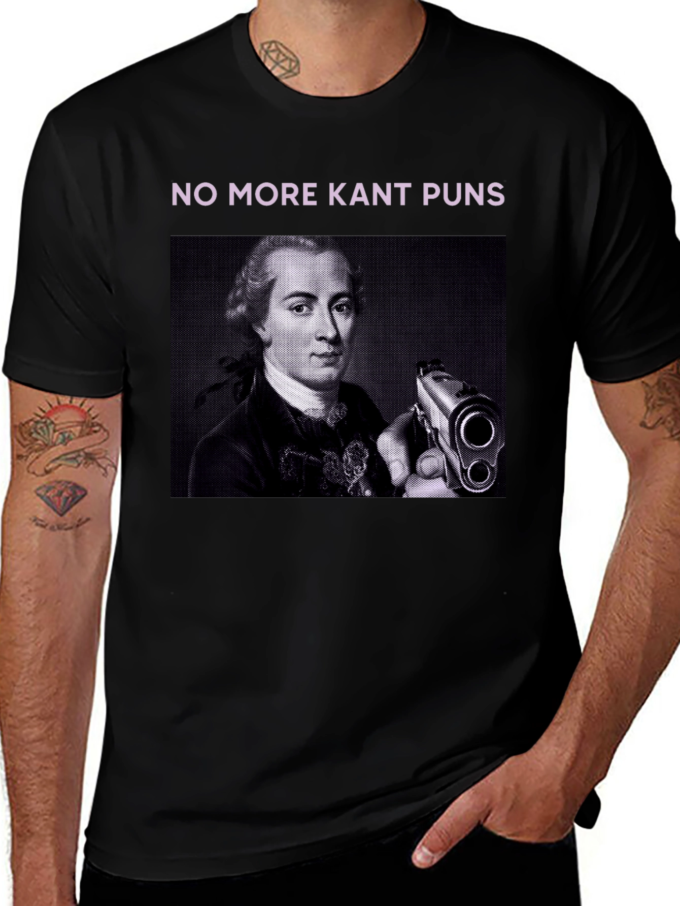 Variant 7 of No More Kant Puns T-Shirt