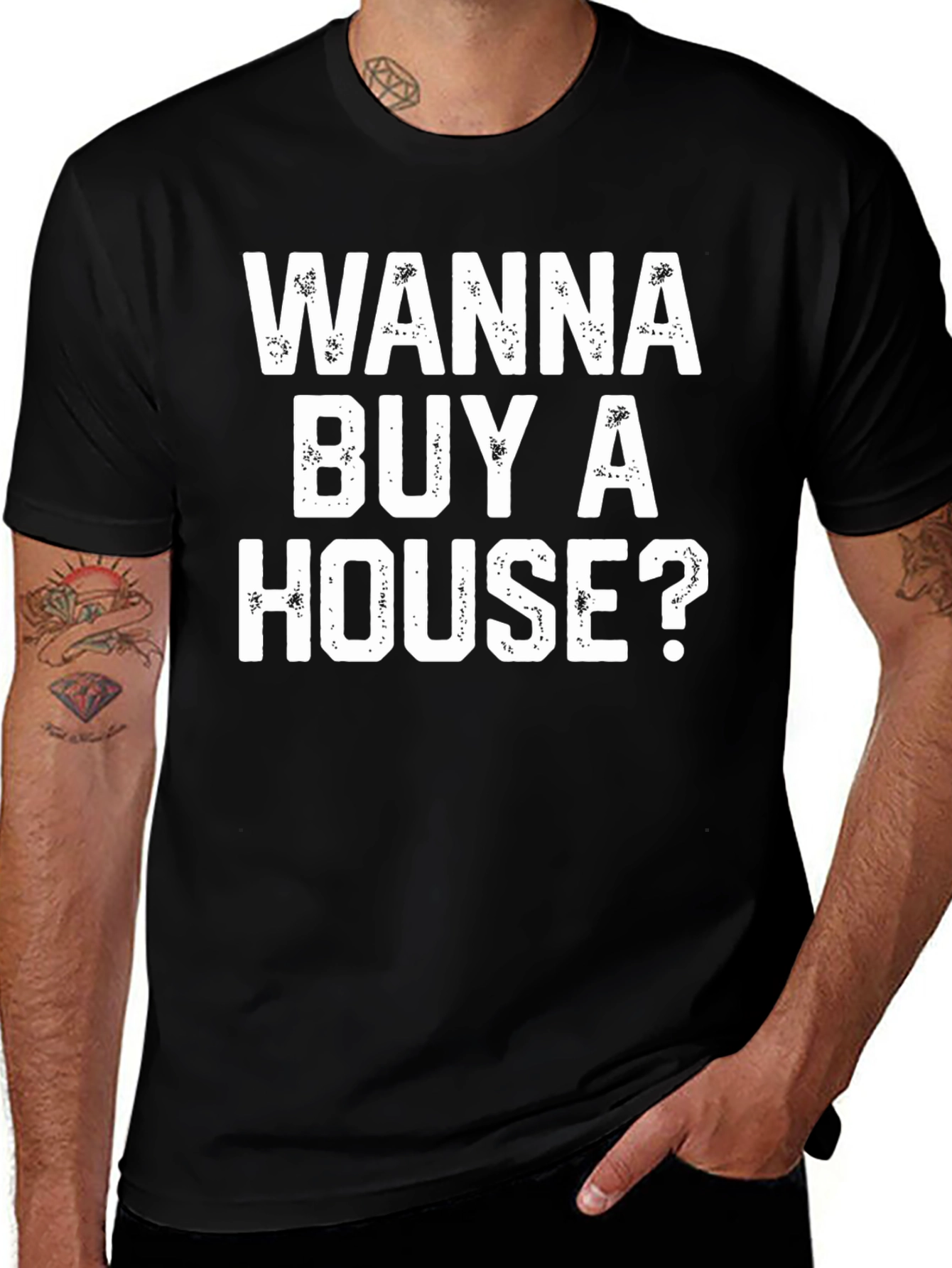 Variant 14 of Wanna Buy A House? Graphic Tee