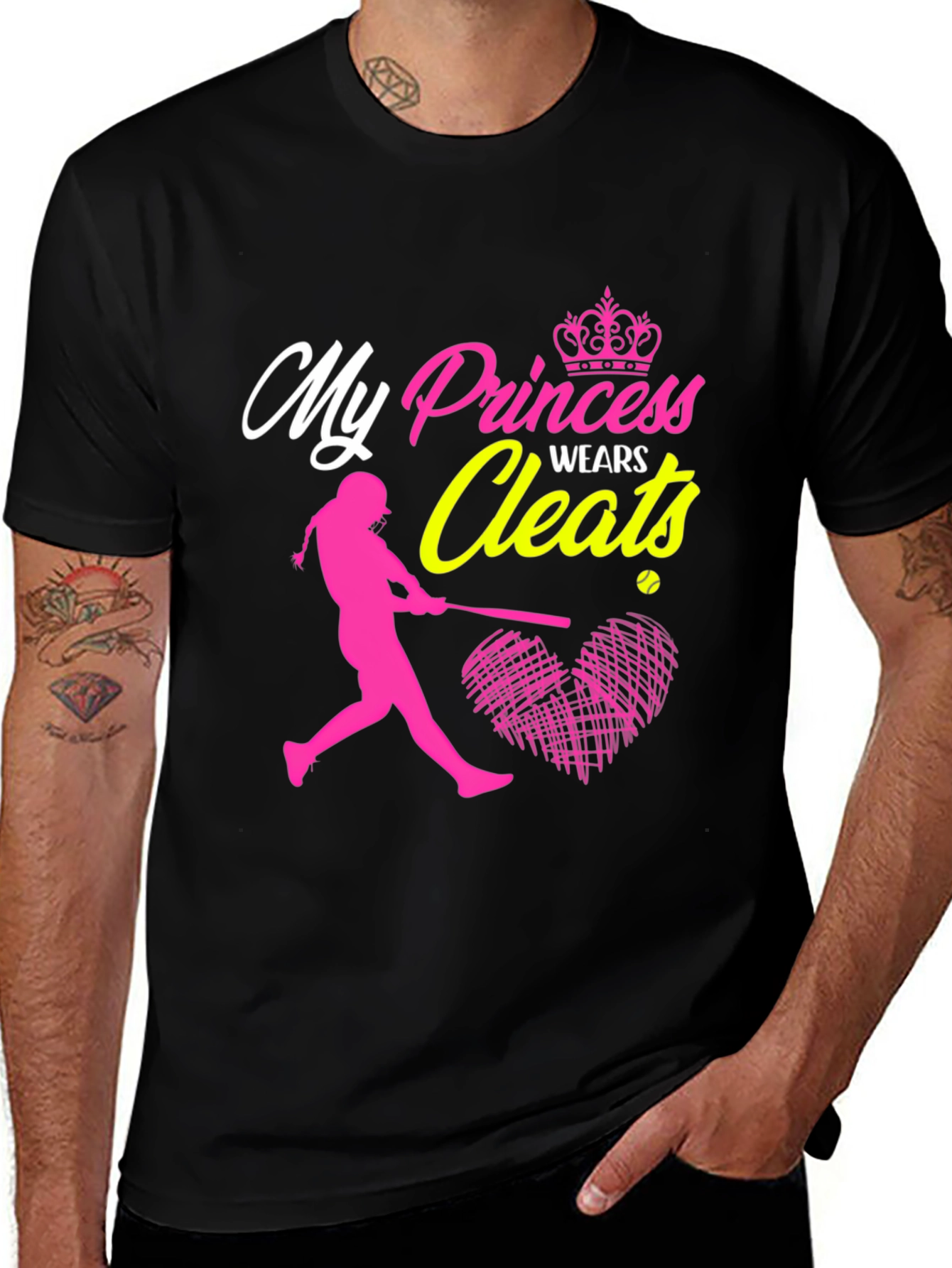 Variant 29 of My Princess Wears Cleats T-Shirt