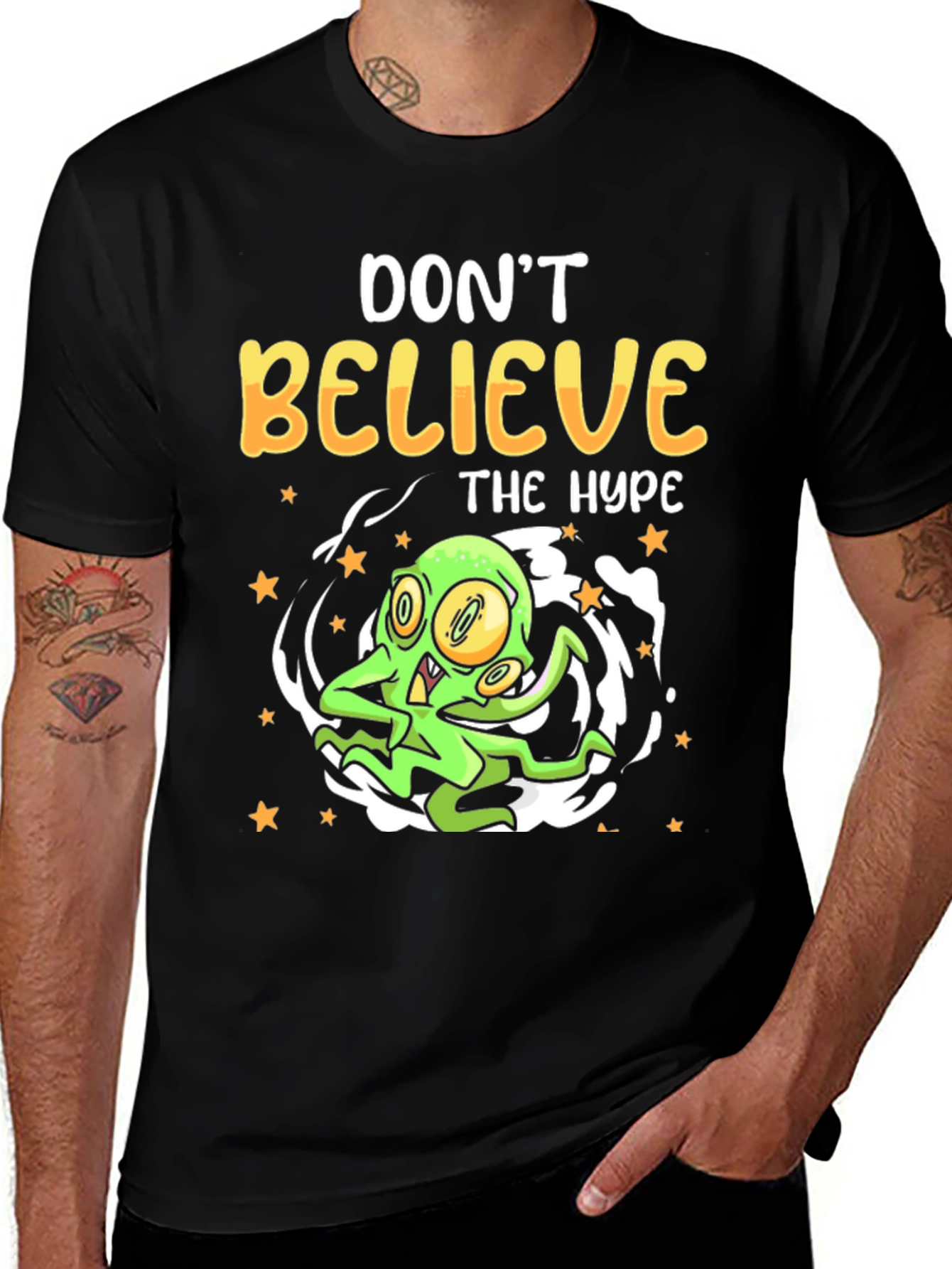 Variant 21 of Don't Believe the Hype T-Shirt