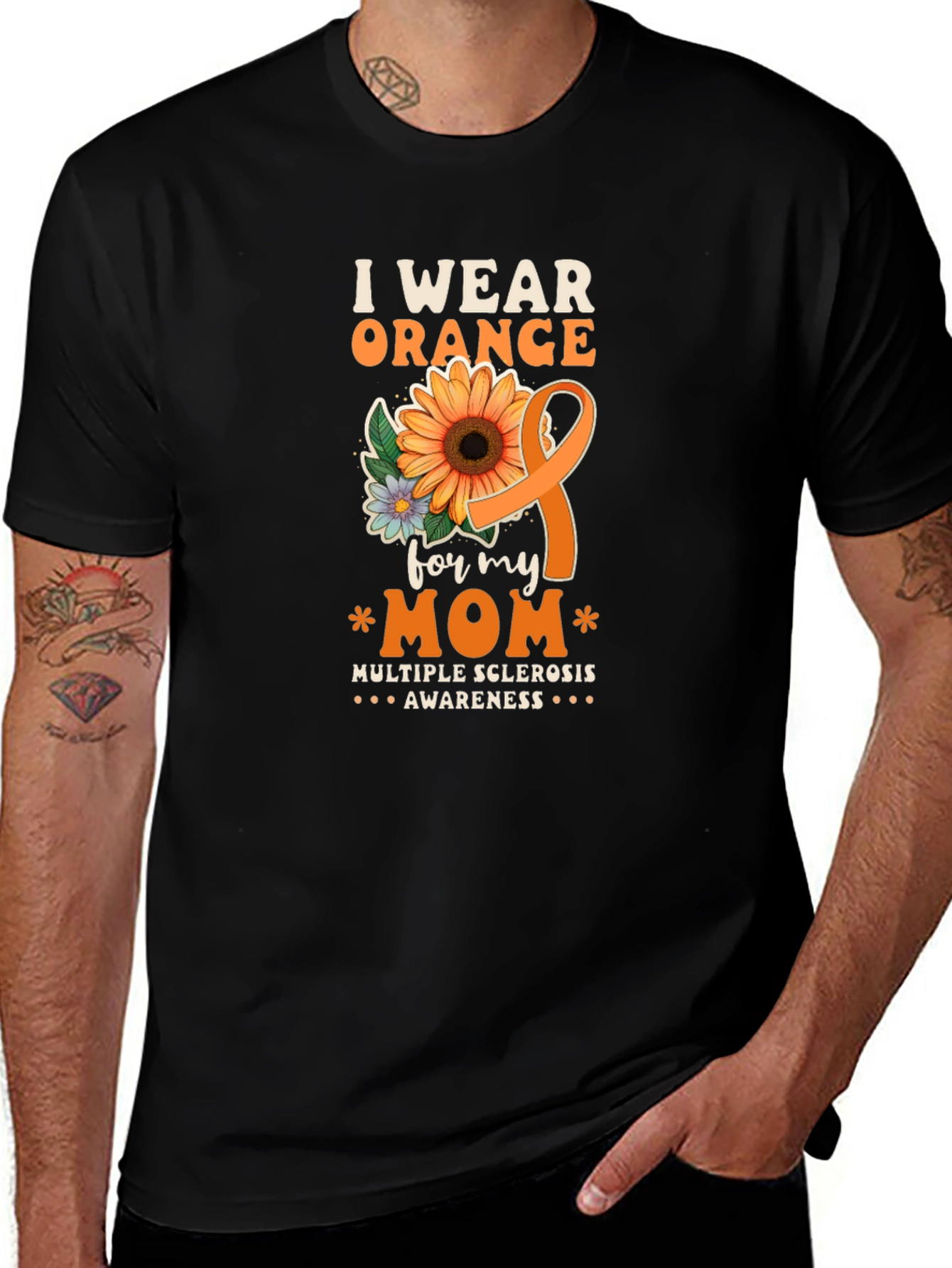 Orange Ribbon Awareness T-Shirt