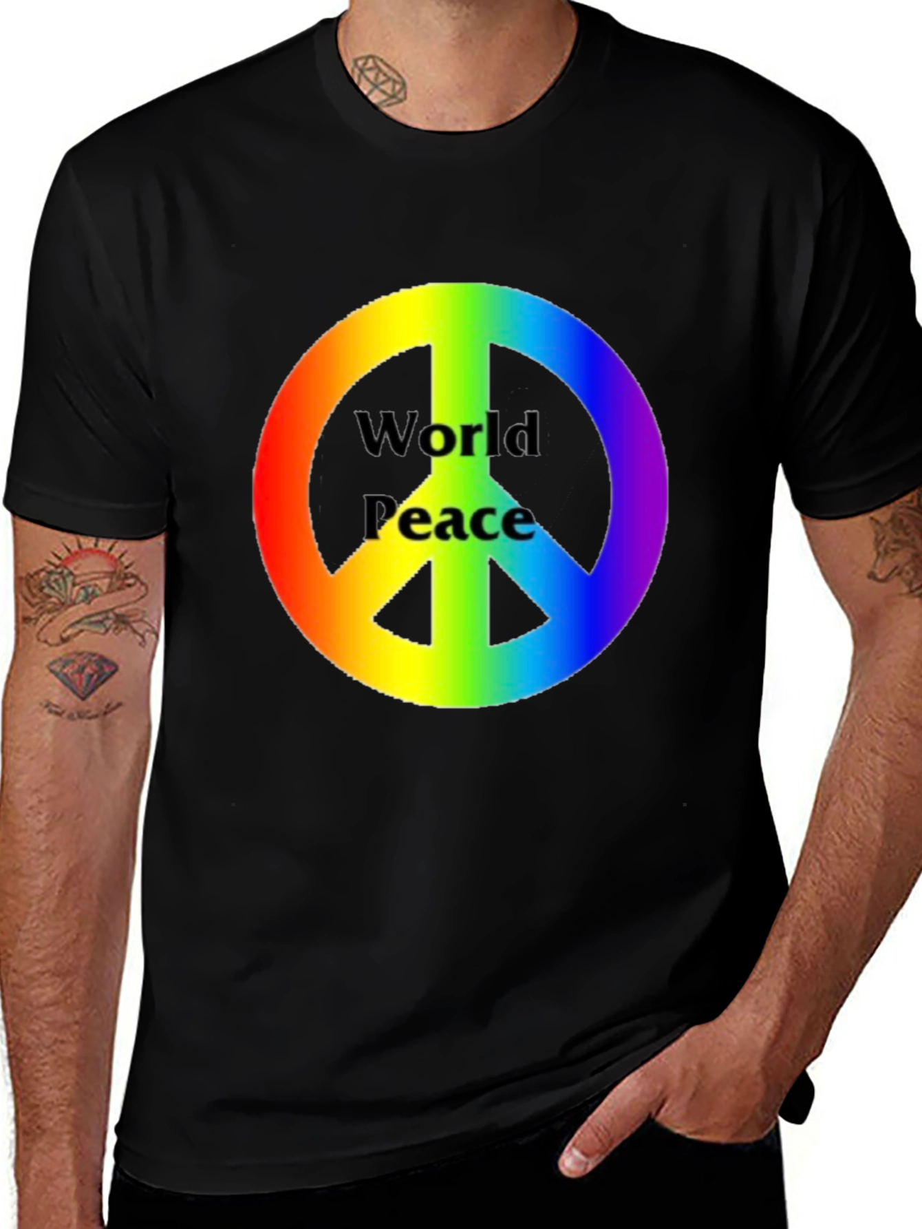 Rainbow World Peace T-Shirt
