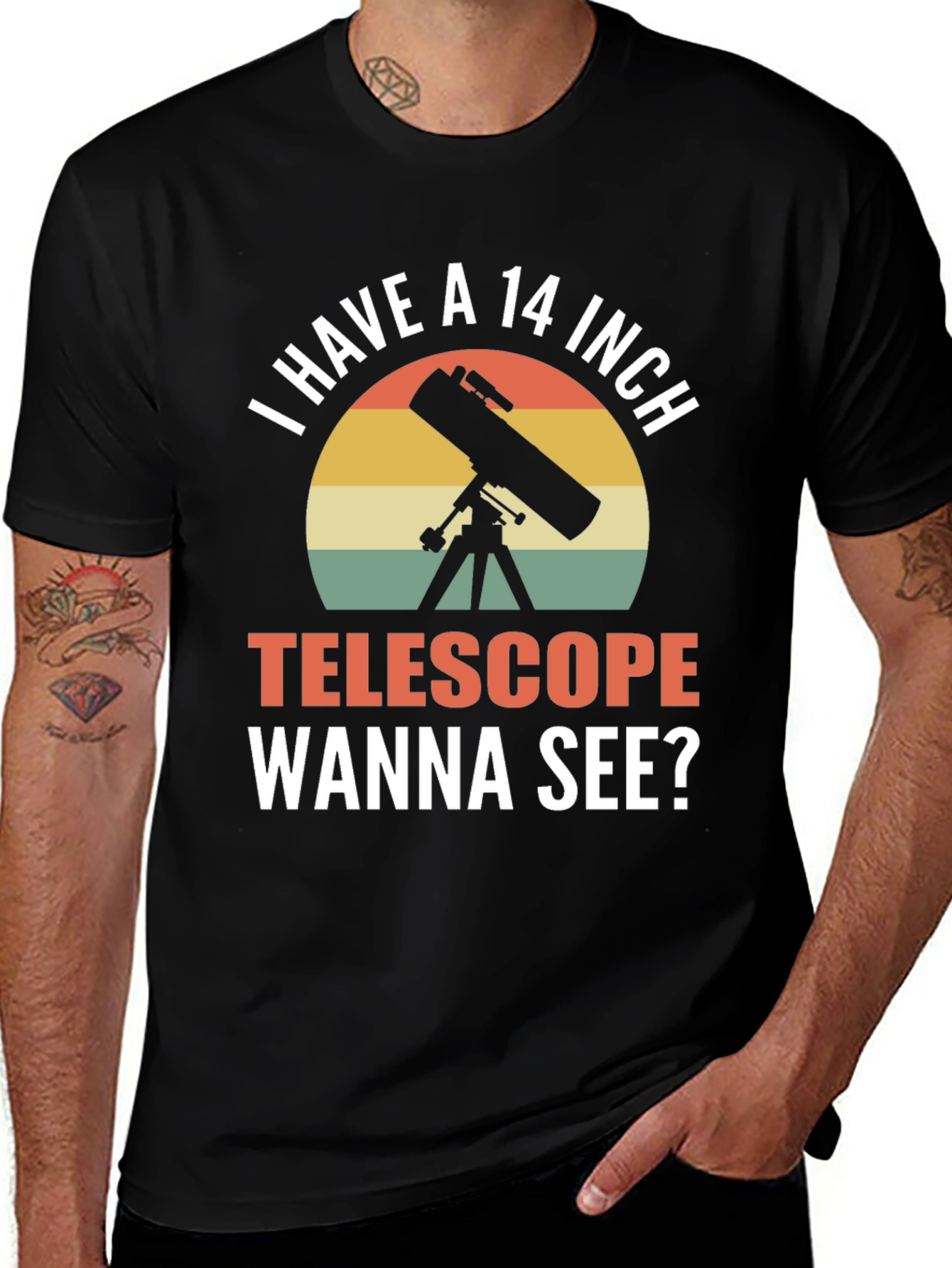 Variant 15 of I Have a 14 Inch Telescope Funny T-Shirt