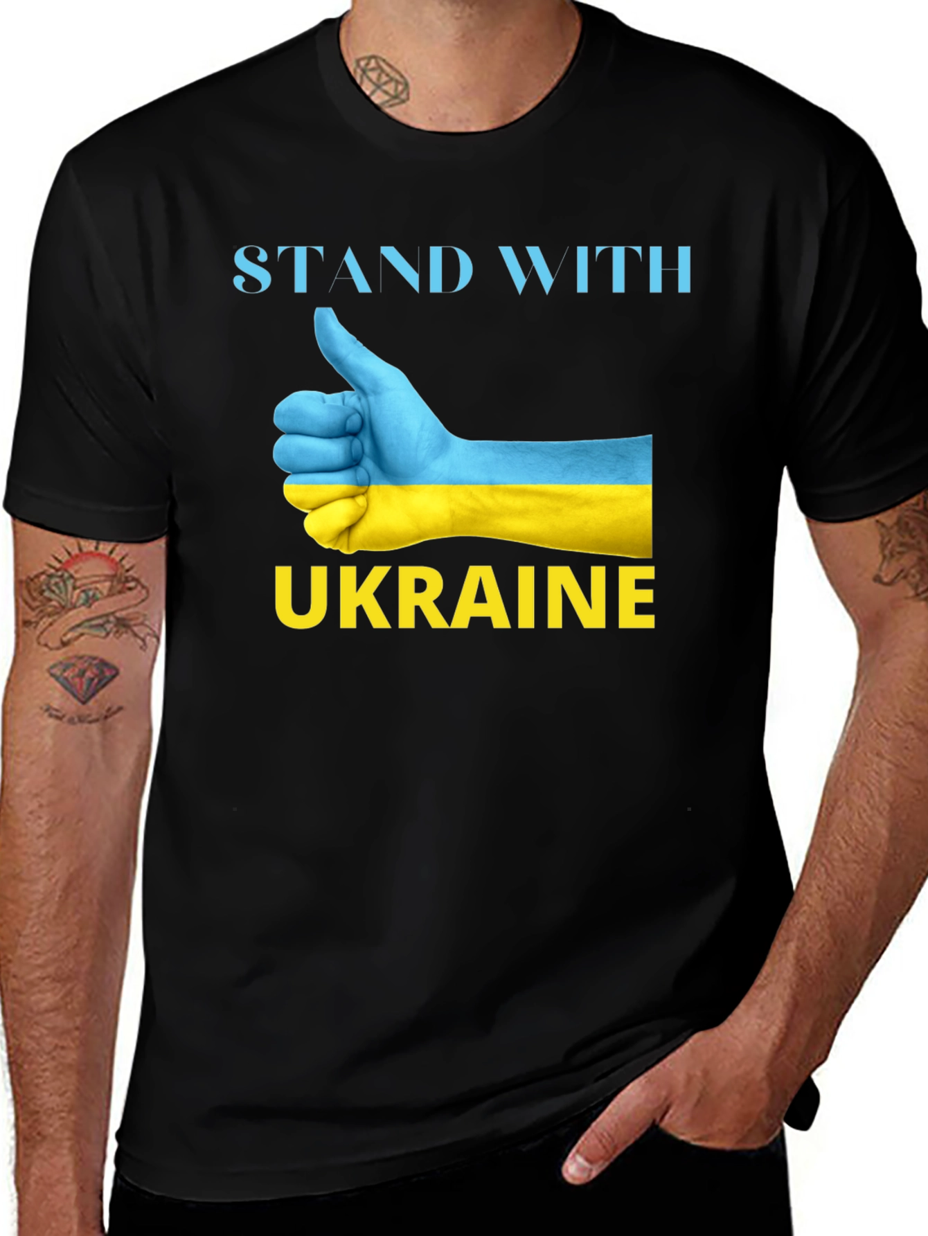 Stand with Ukraine T-Shirt | Support Ukraine