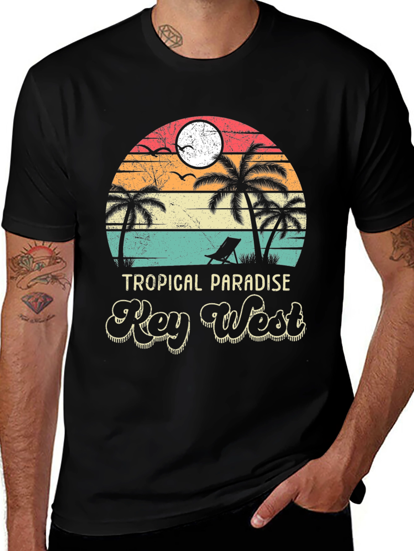 Variant 27 of Tropical Paradise Key West T-Shirt