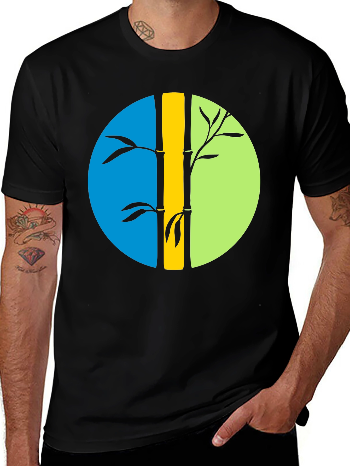 Zen Bamboo Graphic T-Shirt