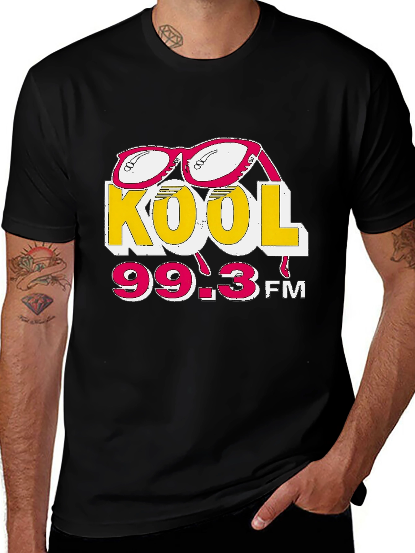 Variant 6 of Kool 99.3 FM Retro Graphic T-Shirt