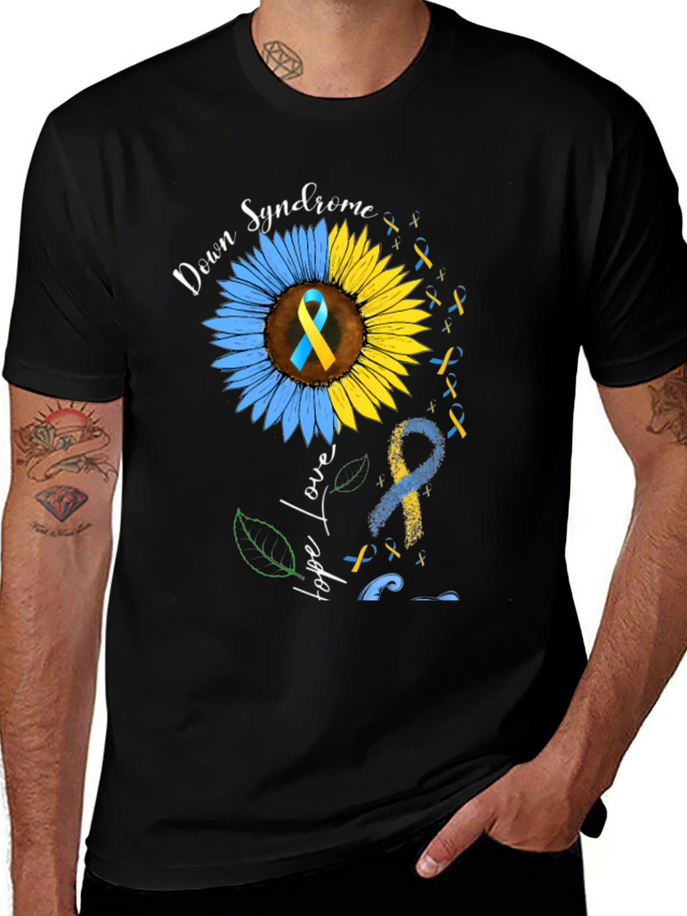 Down Syndrome Awareness Sunflower T-Shirt