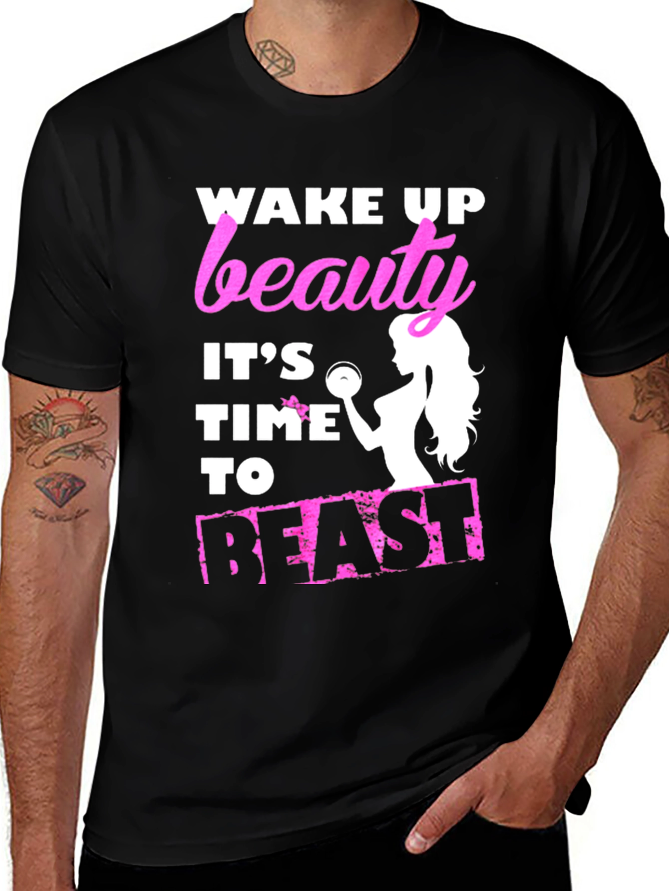 Variant 9 of Wake Up Beauty Beast T-Shirt